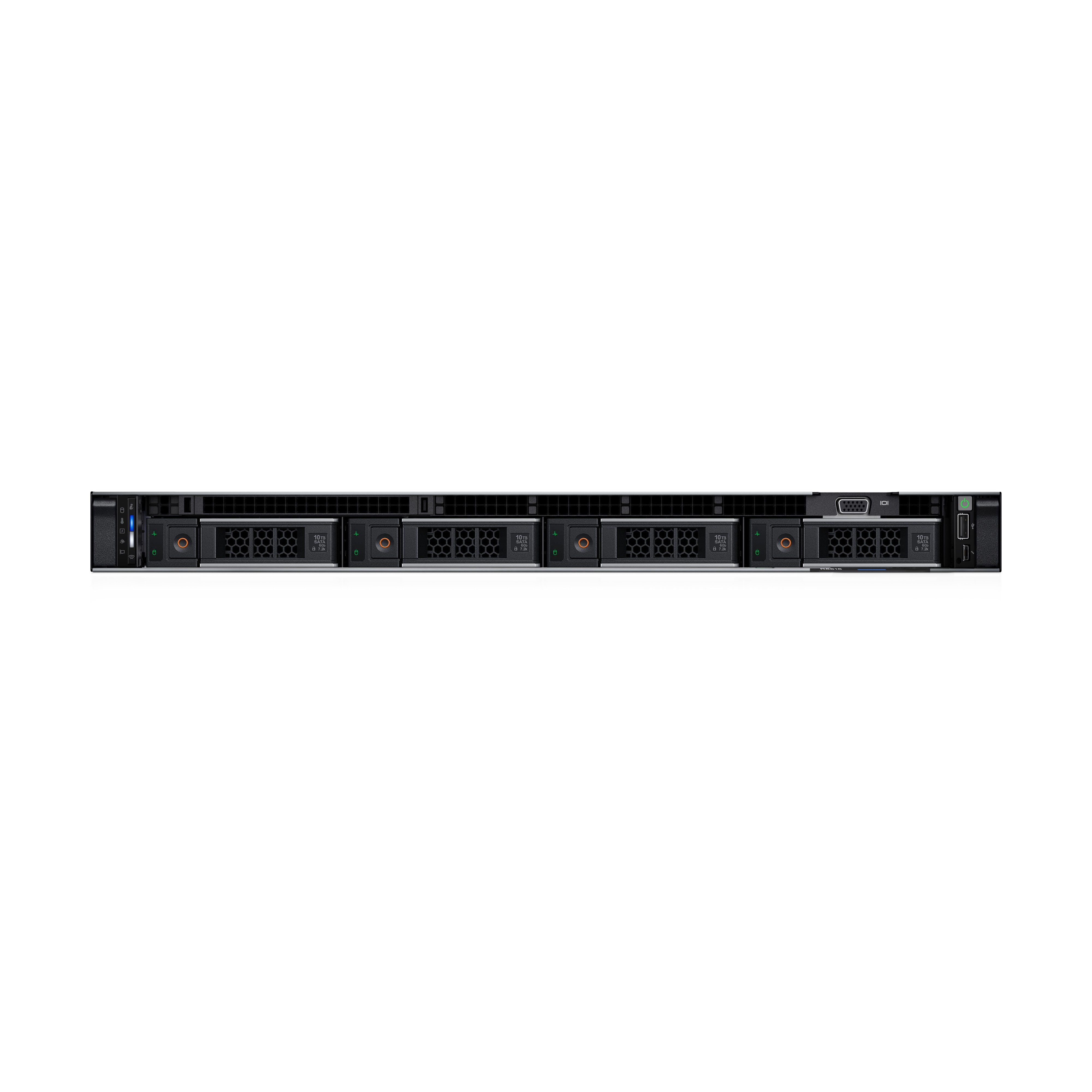 XNGR4 - Dell PowerEdge R6615 - Server - Rack-Montage - 1U - 1-Weg - 1 x EPYC 9124 / 3 GHz - RAM 32 GB - SAS - Hot-Swap 8.9 cm (3.5")