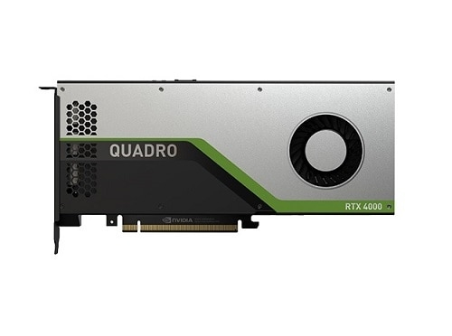 490-BFCY - Dell NVIDIA Quadro RTX 4000, Quadro RTX 4000, 8 GB, GDDR6, 256 Bit, 7680 x 4320 Pixel, PCI Express x16 3.0