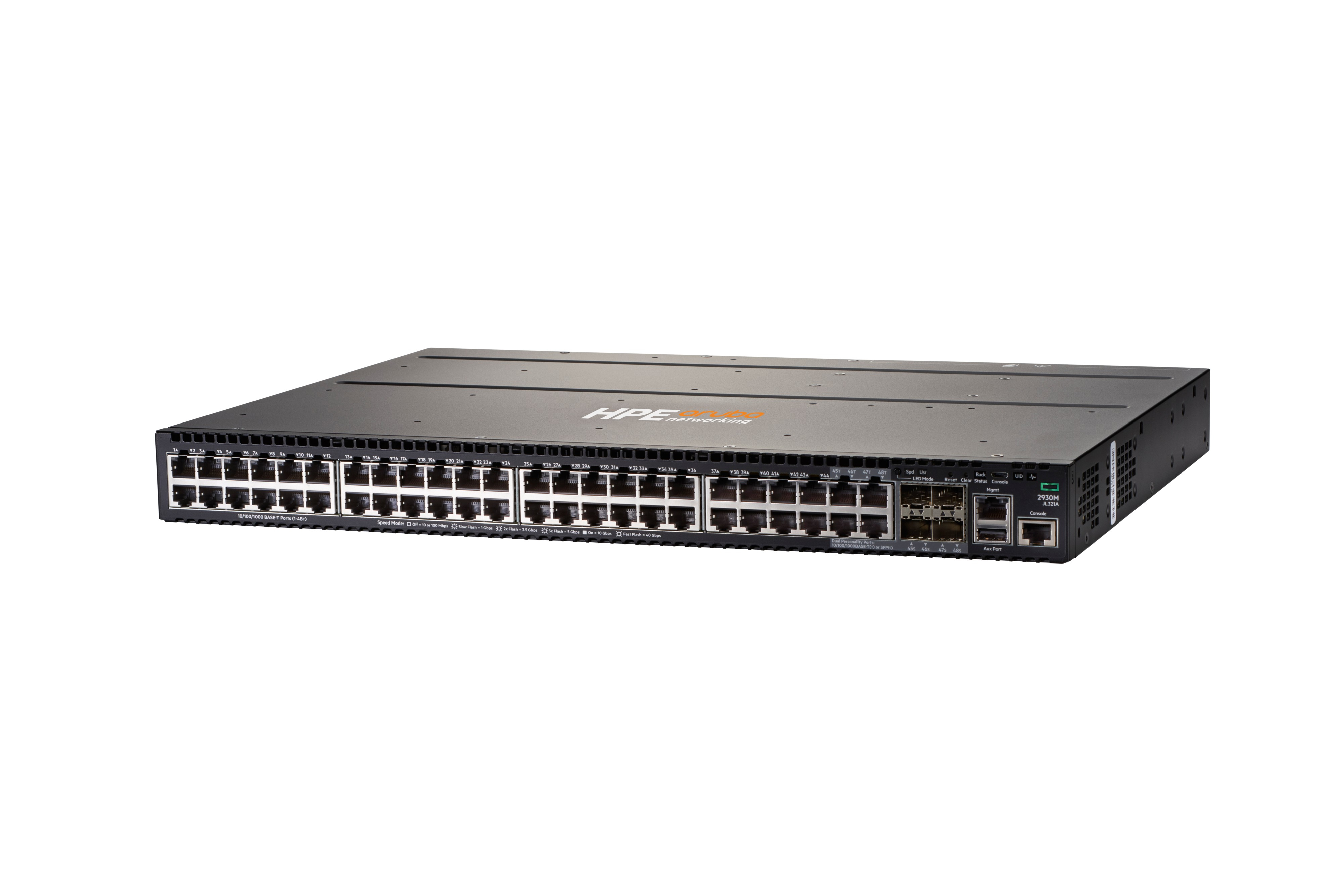 JL321A - Conmutador HPE Aruba 2930M - 48 puertos - Gestionado L3