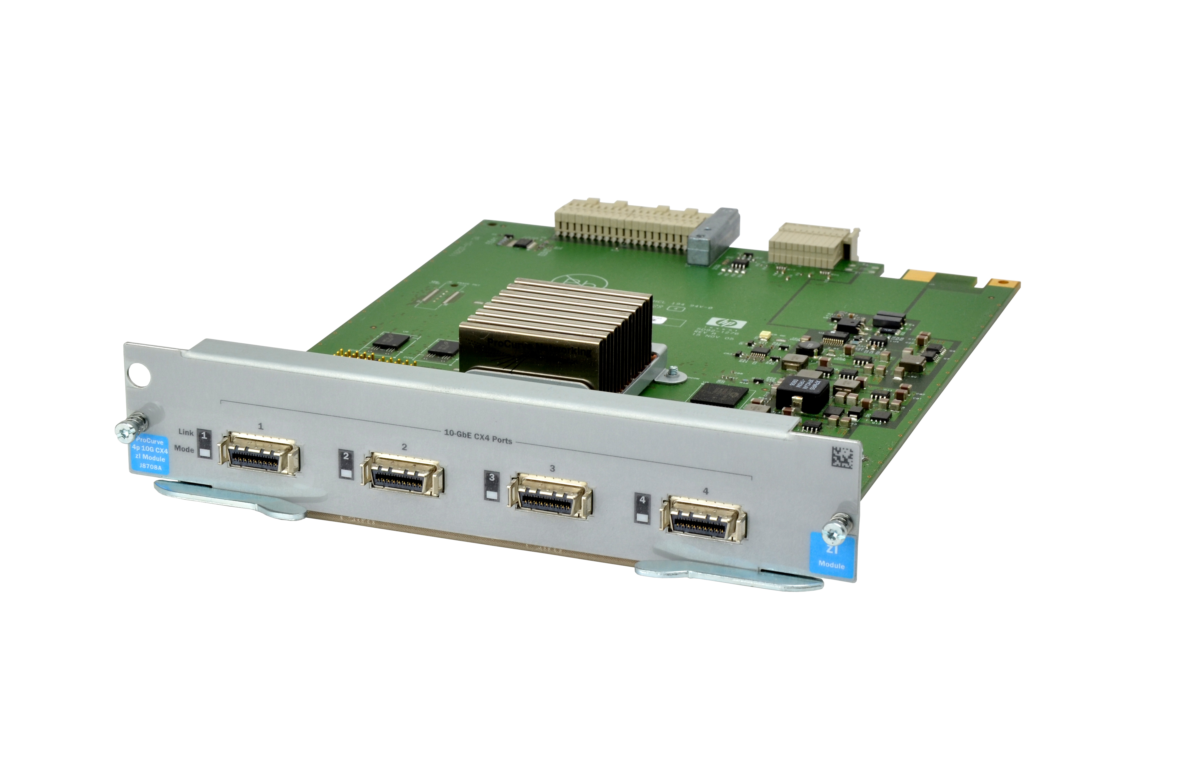J8708A - HPE Aruba Switch 5400zl 4p 10-GbE CX4 Module