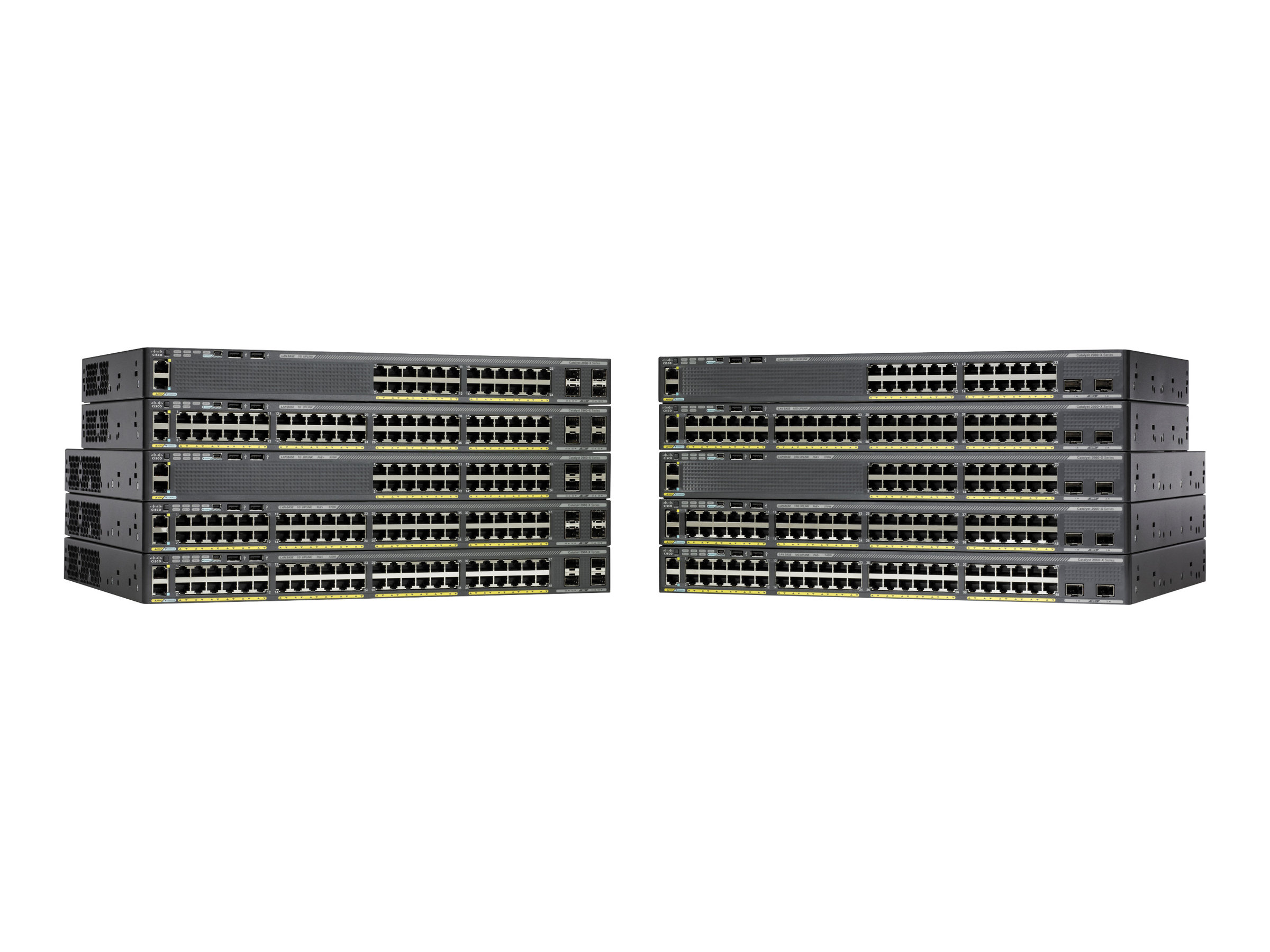 WS-C2960XR-48FPS-I - Cisco Catalyst 48 Port PoE+ Gigabit Managed L3 Switch