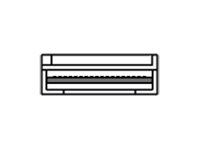 740-108161 - Juniper SFP28 receiver module - 25GbE - 25GBase-BX40-U - LC PC/UPC single-mode - up to 40 km - 1300-1320 (RX)