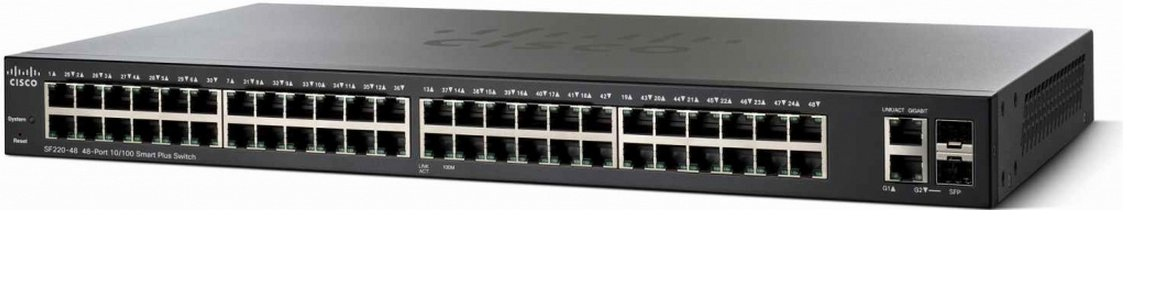 SF220-48-K9-EU - Conmutador Cisco Business 220 - 48 puertos - Gestionado de capa 2