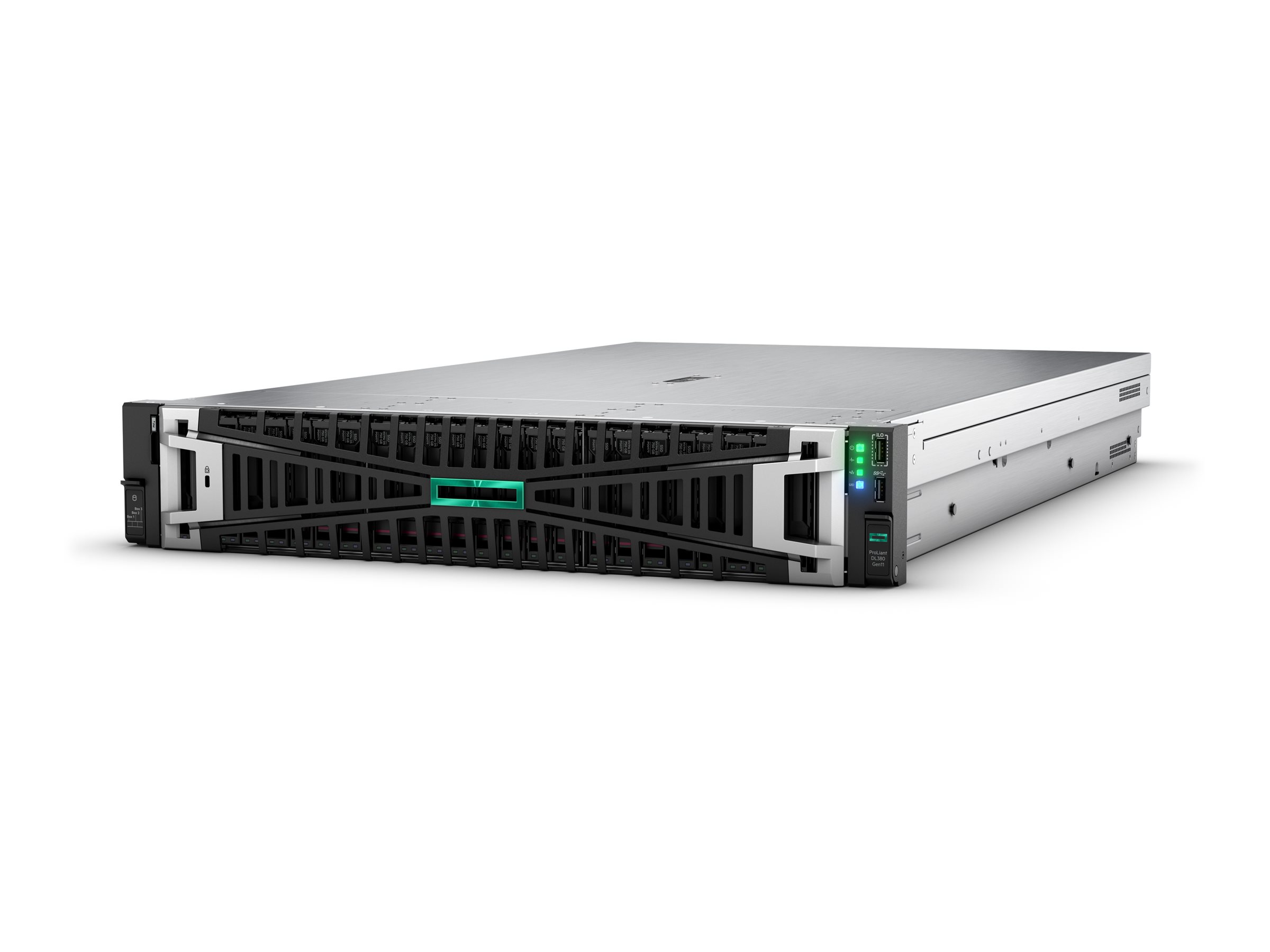 P52536-B21 - HPE ProLiant DL380 Gen11 Network Choice - Server - Rack-Montage - 2U - de doble procesador - ninguno CPU - RAM 0 GB - SATA - Hot-Swap (EDSFF)