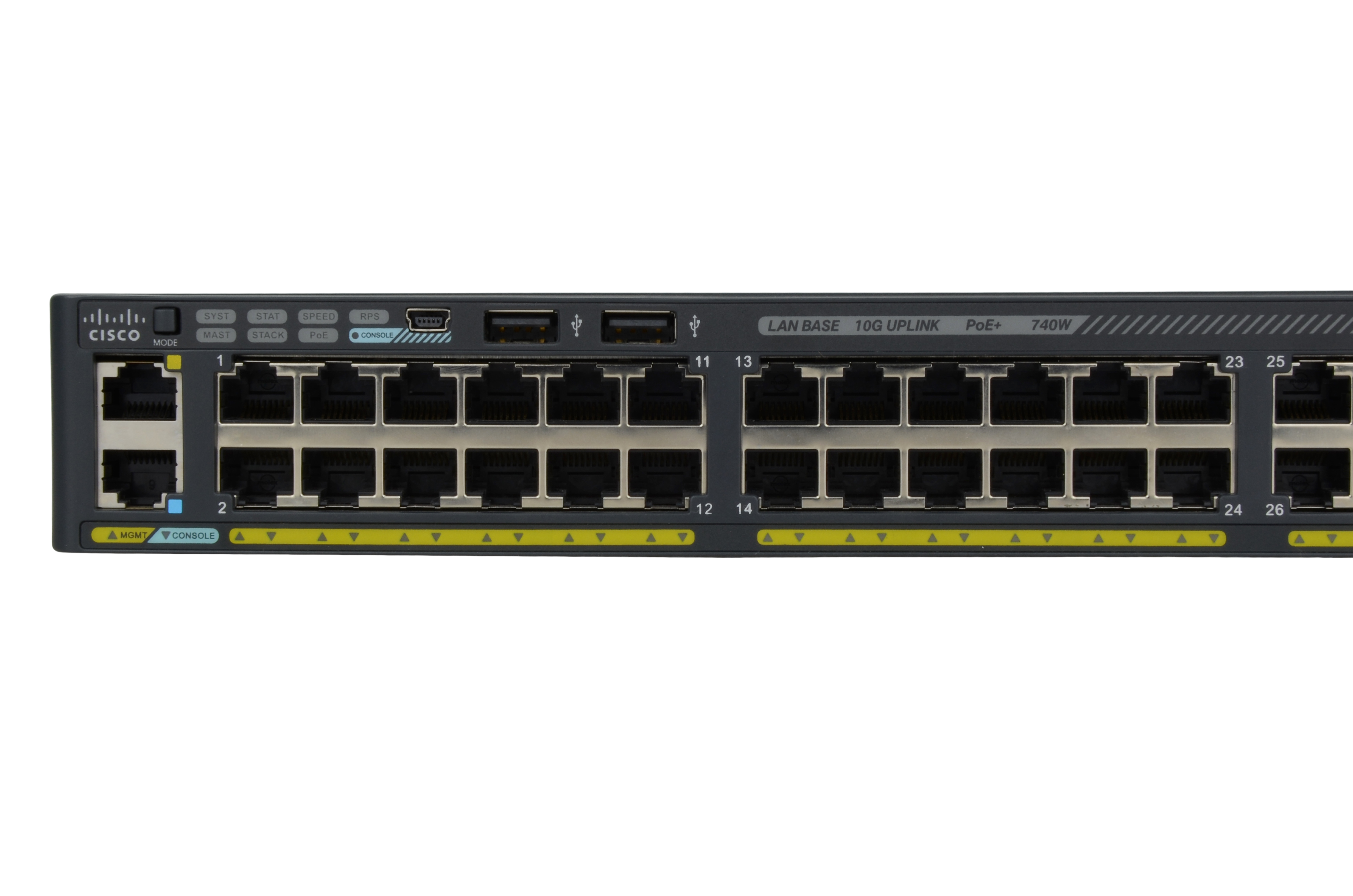 WS-C2960X-48FPD-L - Conmutador Cisco Catalyst 2960X - 48 puertos - Gestionado de capa 2 - PoE+