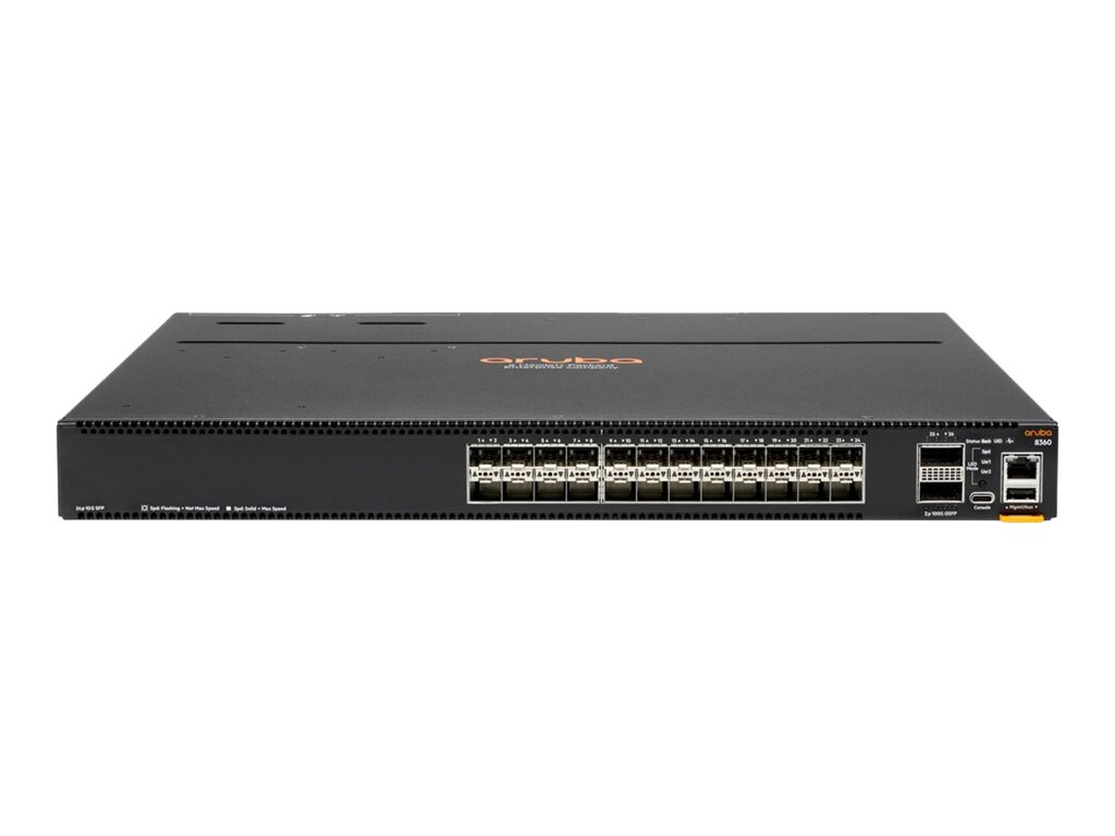 JL722A - HPE Aruba CX 8360-24XF2C - Switch - nur horizontale