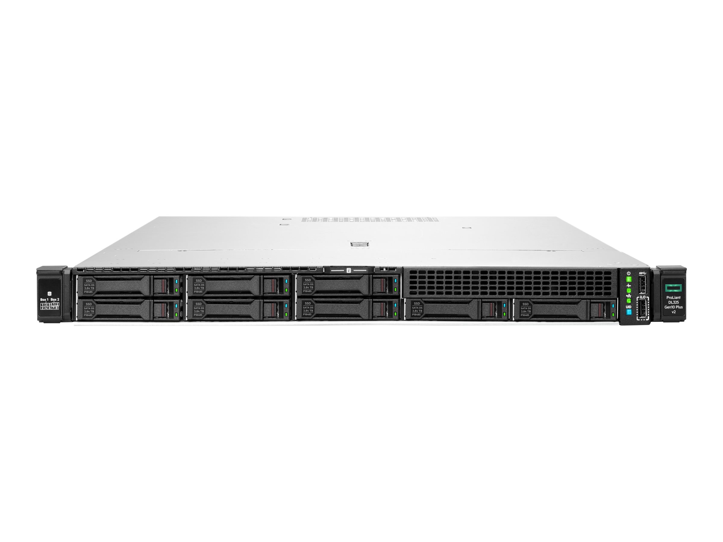 P38480-B21 - HPE ProLiant DL325 Gen10 Plus V2 - Server - Rack-Montage - 1U - 1-Weg - 1 x EPYC 7443P / 2.85 GHz - RAM 32 GB - SATA/SAS - Hot-Swap 6.4 cm (2.5")