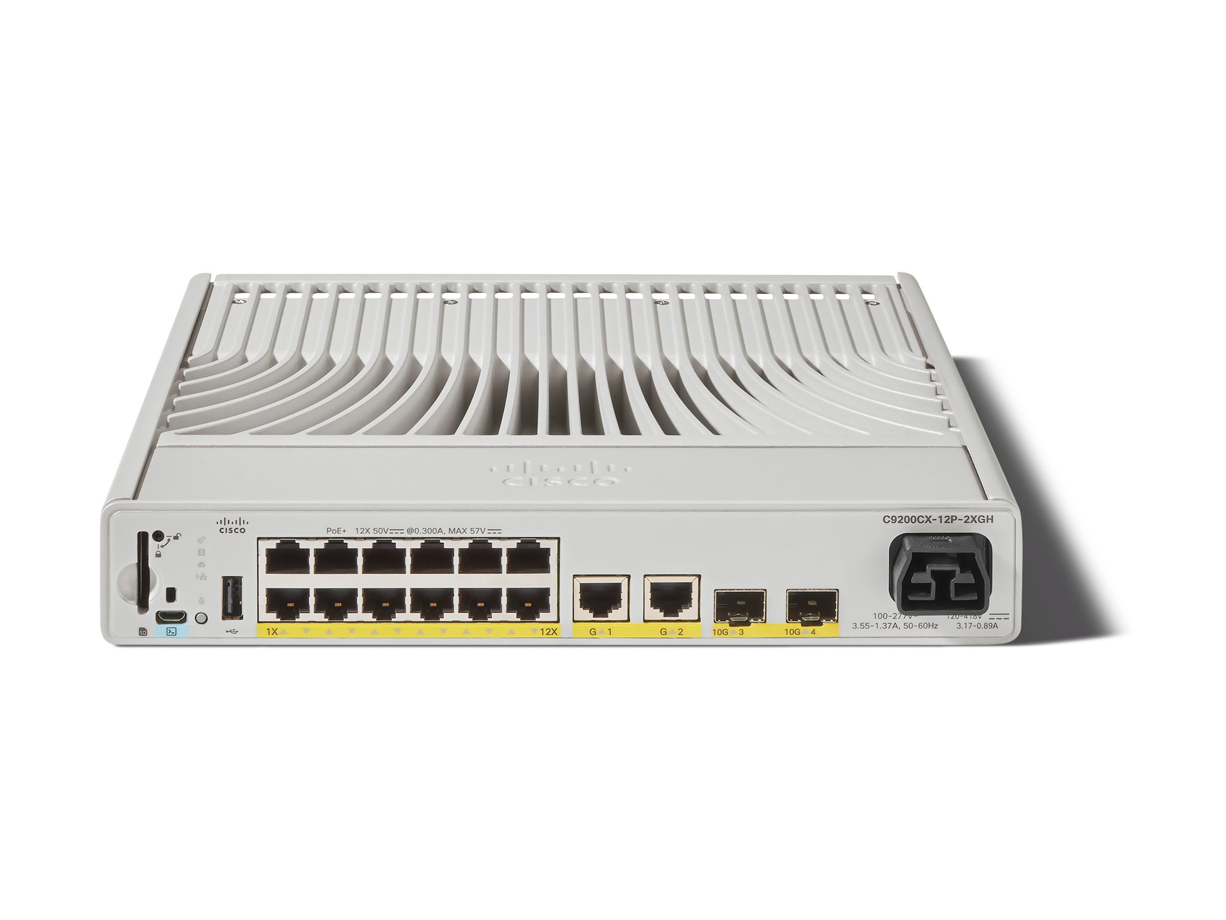 C9200CX-12P-2XGH-A - Conmutador Cisco Catalyst 9200CX - 12 puertos - Gestionado de capa 3 - PoE+