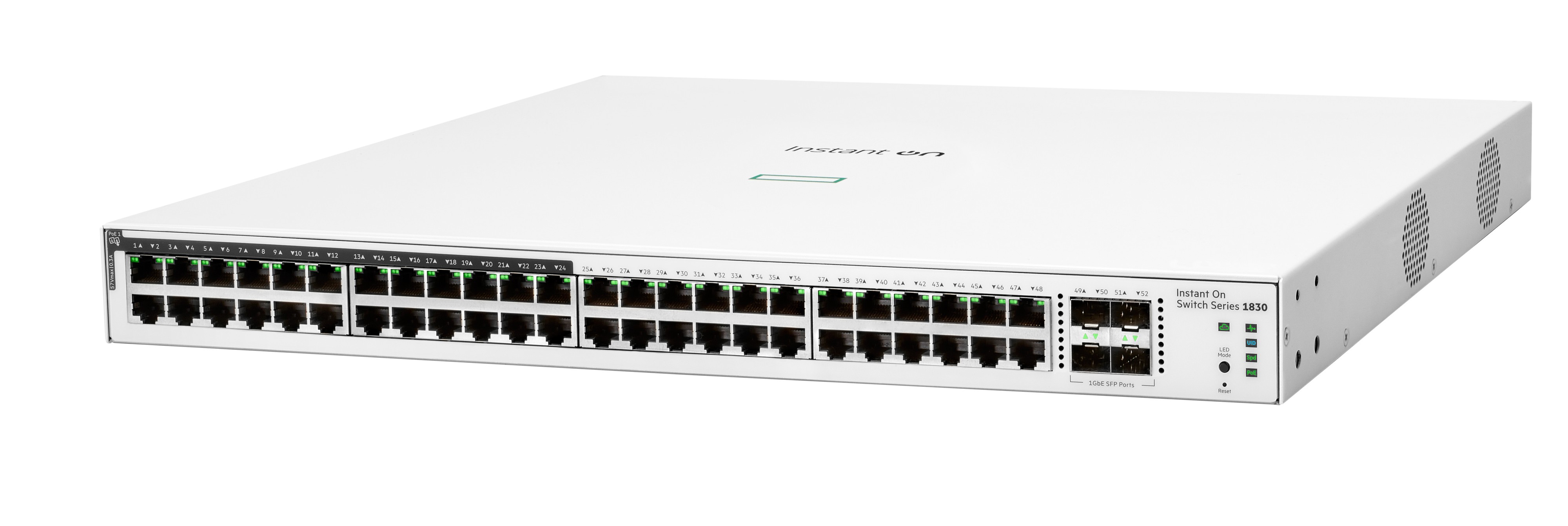 JL815A - Switch HPE Aruba Instant On 1830 - 48 puertos - PoE+