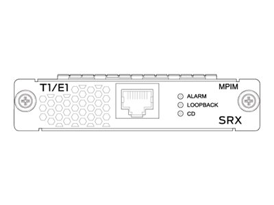 SRX-MP-1T1E1-R - Juniper Mini-PIM - Módulo de expansión