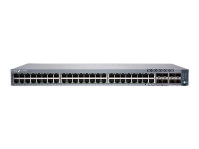 EX4100-F-48T - Juniper EX Series EX4100-48T - Switch - L3 - managed - 48 x 10/100/1000Base-T + 16 x 1Gb Ethernet + 4 x 1/10 Gigabit (Uplink)