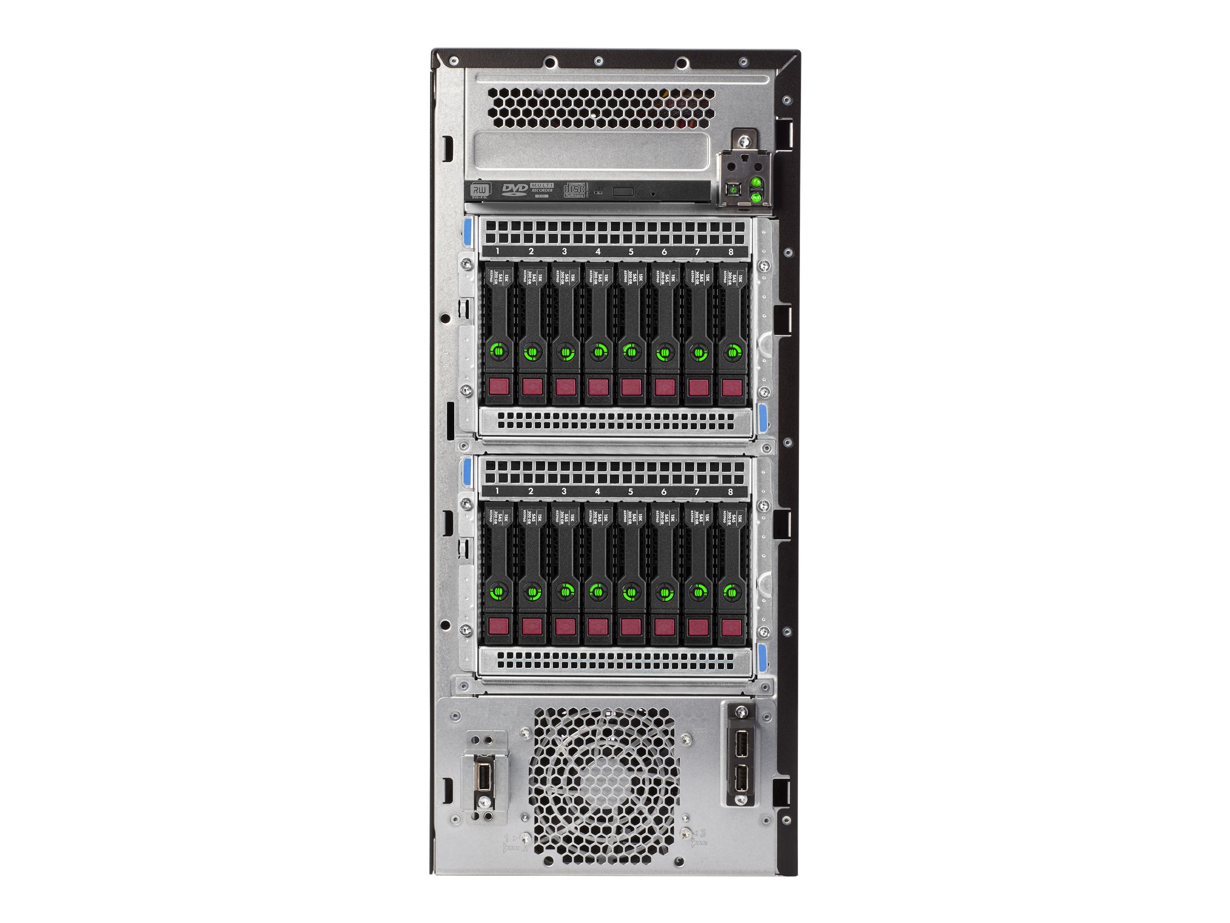 P21439-421 - HPE ProLiant ML110 Gen10 - Server - Tower - 4.5U - 1-Weg - 1 x Xeon Bronze 3206R / 1.9 GHz - RAM 16 GB - SATA - Hot-Swap 8.9 cm (3.5")