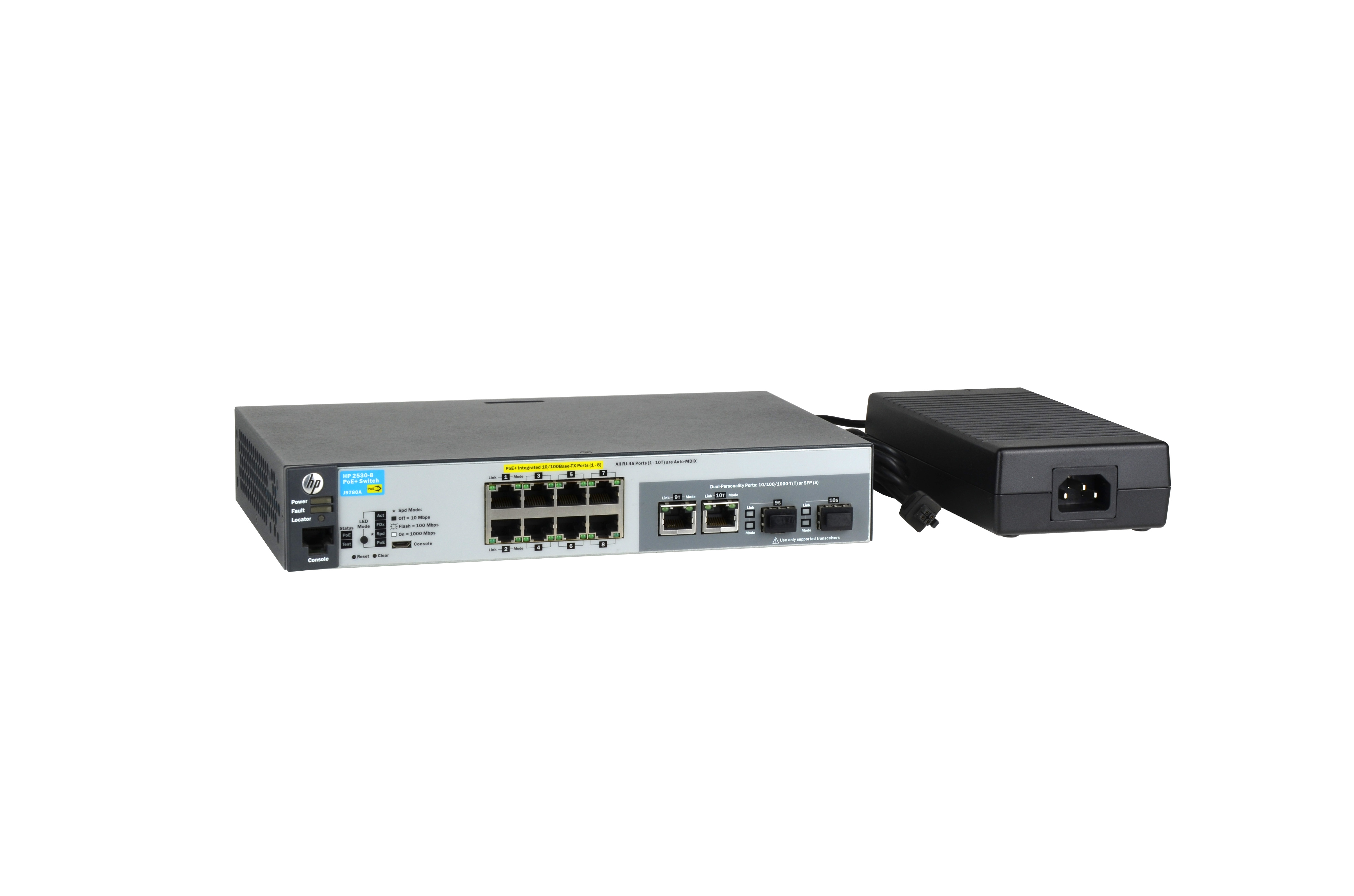 J9780A - Switch HPE Aruba 2530 - 8 puertos - Gestionado de capa 2