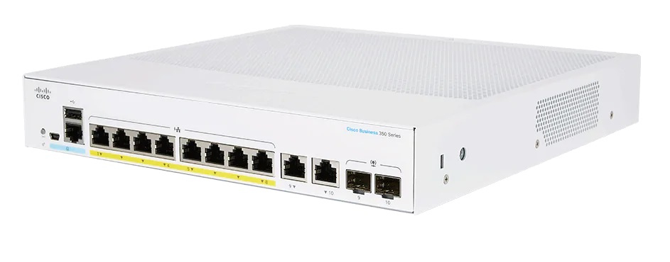 CBS250-8P-E-2G - Cisco Business 250 Series CBS250-8P-E-2G - Switch - L3 - Smart - 8 x 10/100/1000 (PoE+)