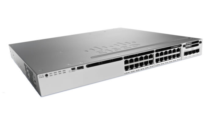 WS-C3850-24S-S - Conmutador Cisco Catalyst 3850 - 24 puertos - Gestionado L3