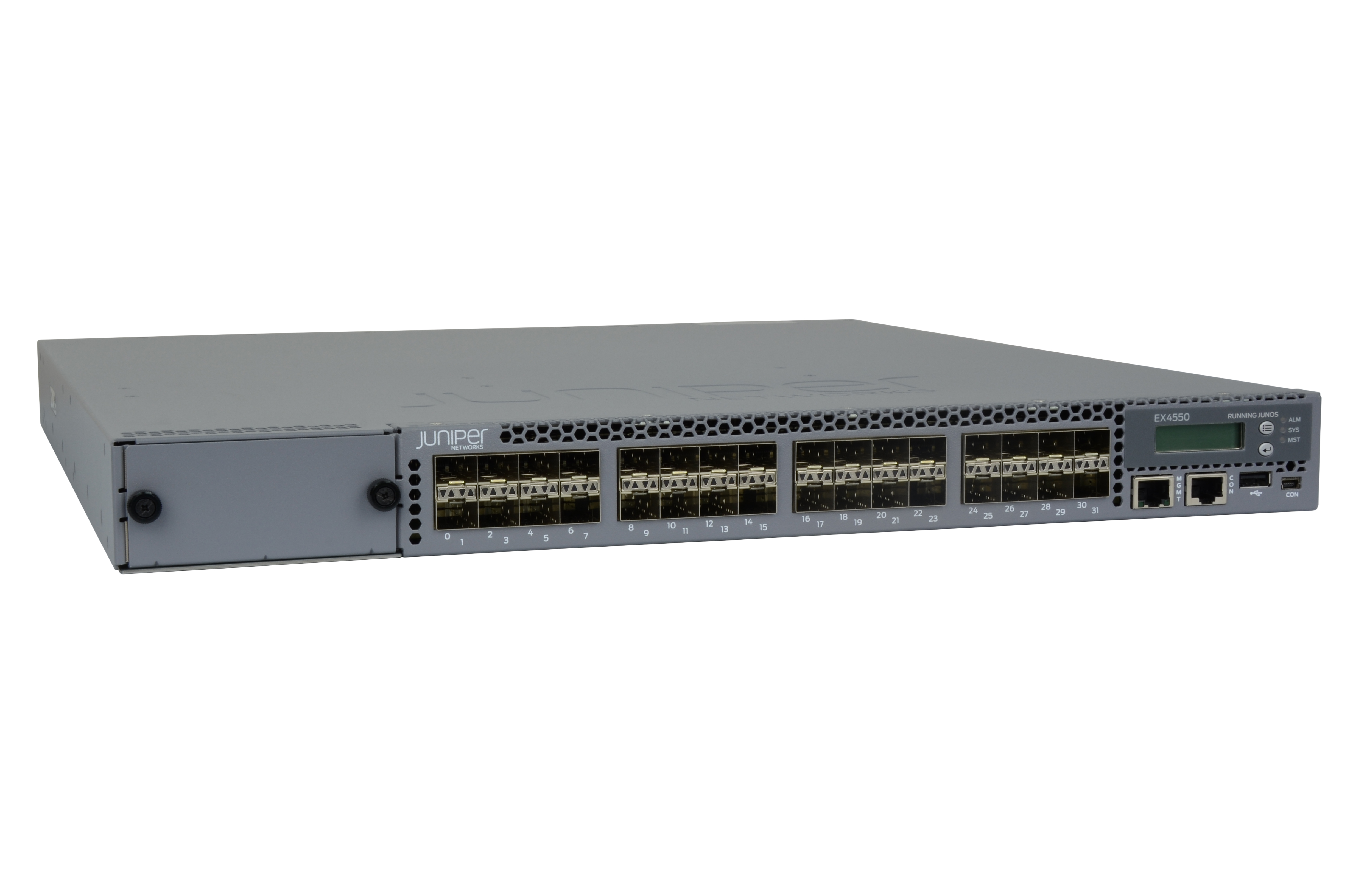 EX4550-32F-DC-AFI - Juniper EX 4550 - Switch - L3 - managed