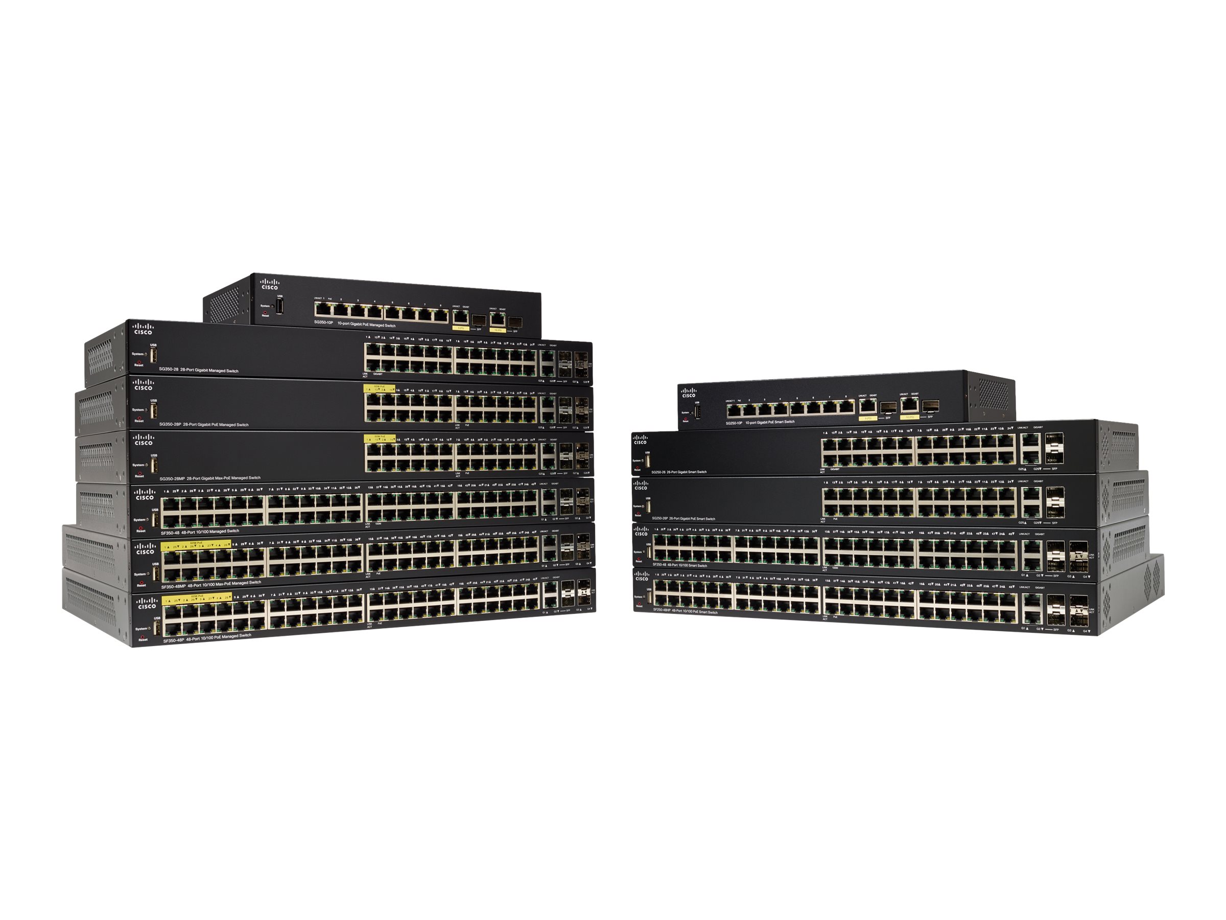 SF350-24MP-K9-EU - Cisco SF350-24MP Switch, L3, managed, 24x 10/100 (PoE+)