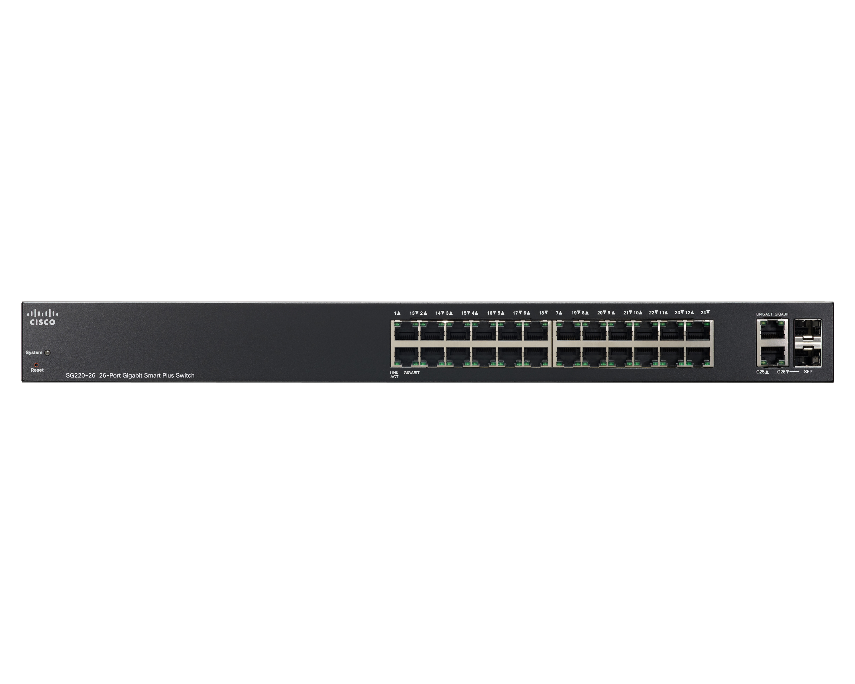 SG220-26-K9-EU - Conmutador Cisco Business 220 - 26 puertos - Gestionado de capa 2