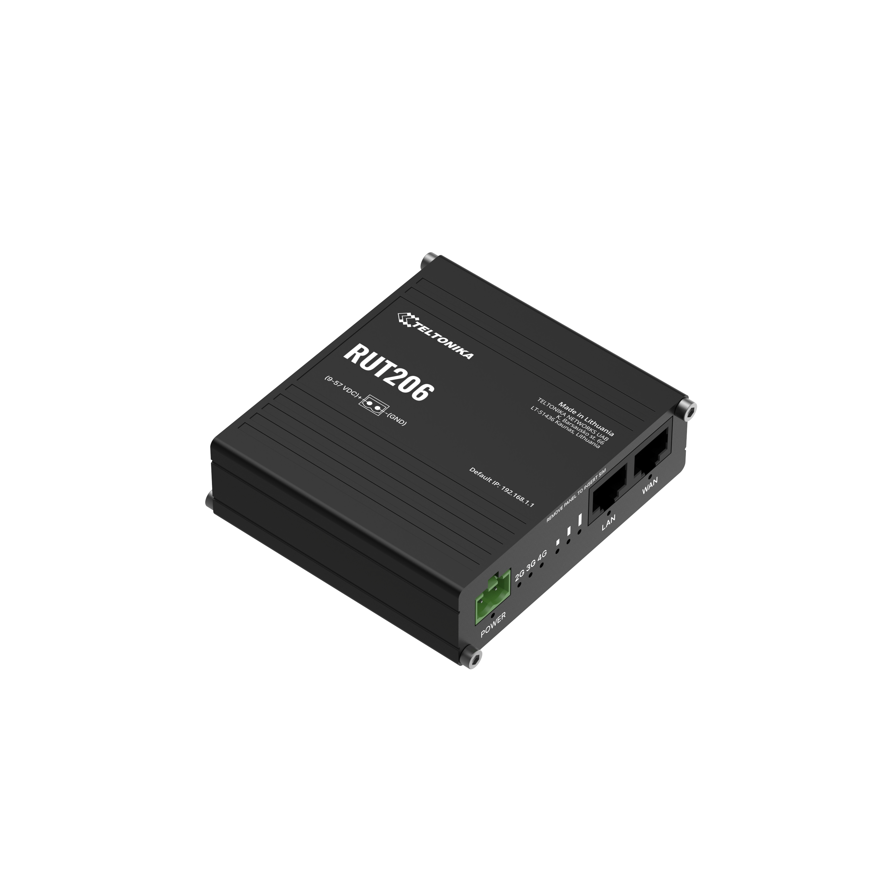 RUT206010000 - Teltonika RUT206 - Wireless Router - WWAN 2.4