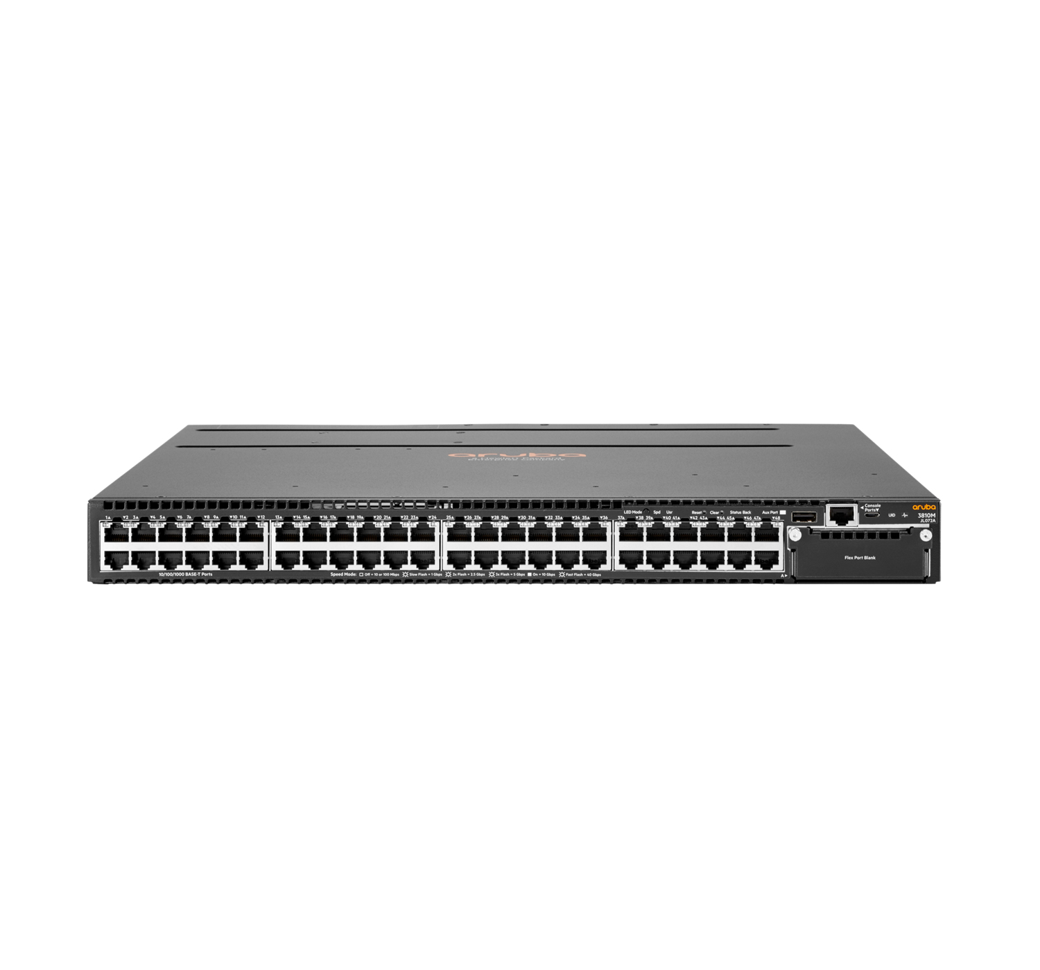 JL072A - HPE Aruba 3810M 48G Switch, L3, 1-slot