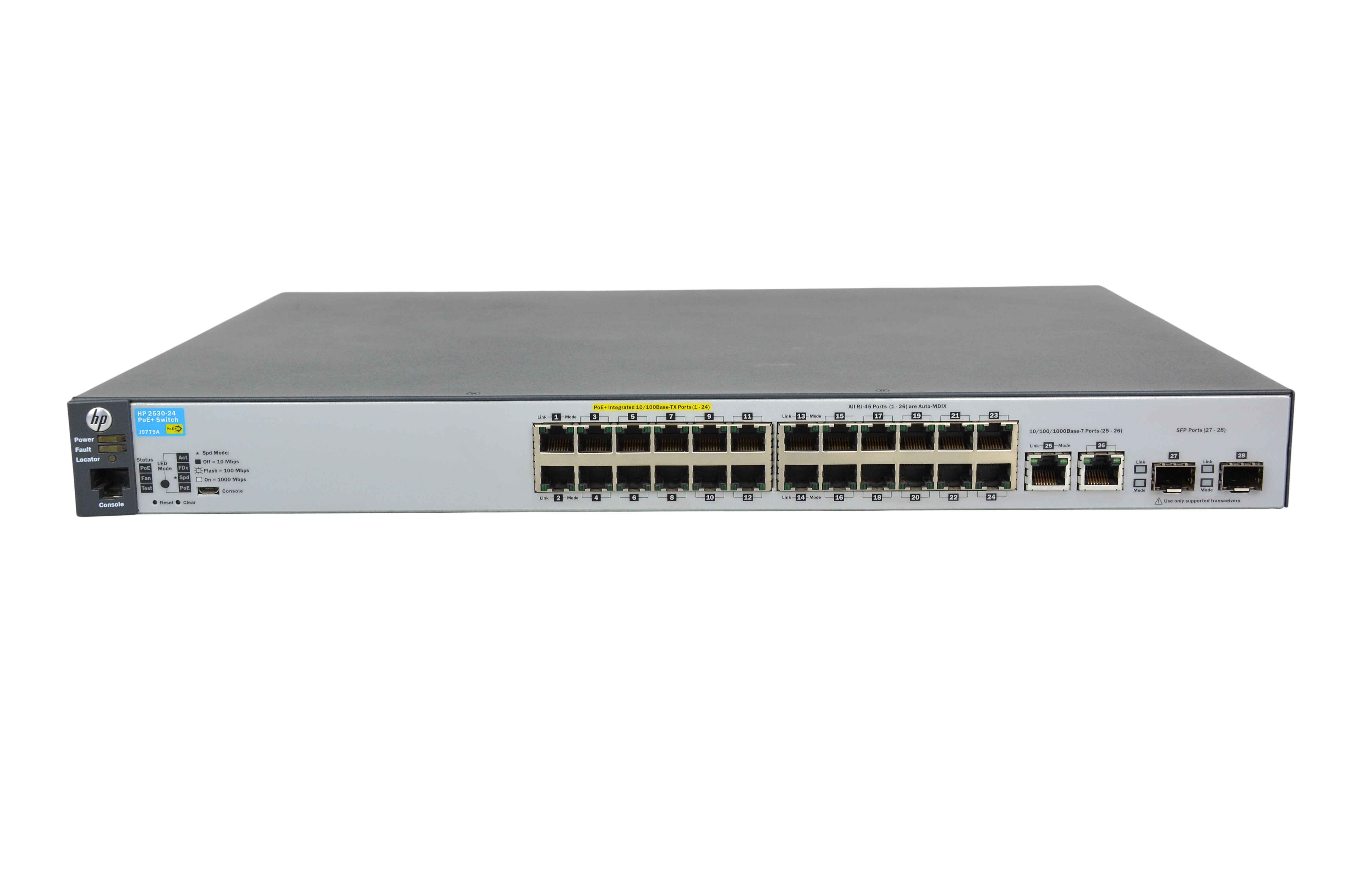 J9779A - Conmutador HPE Aruba 2530 - 24 puertos - Gestionado de capa 2