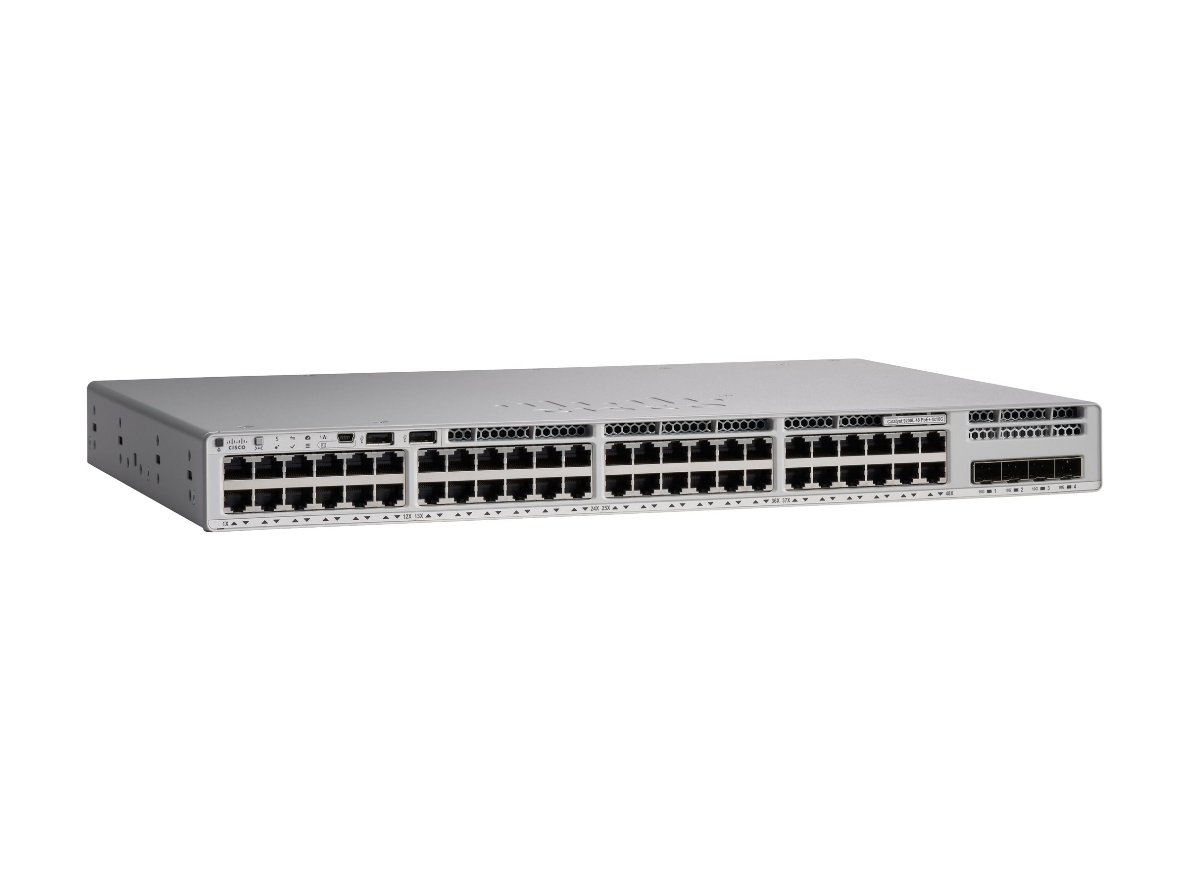 C9200L-48P-4X-E - Switch Cisco Catalyst 9200L - 48 porte - Gestito L3 - PoE+