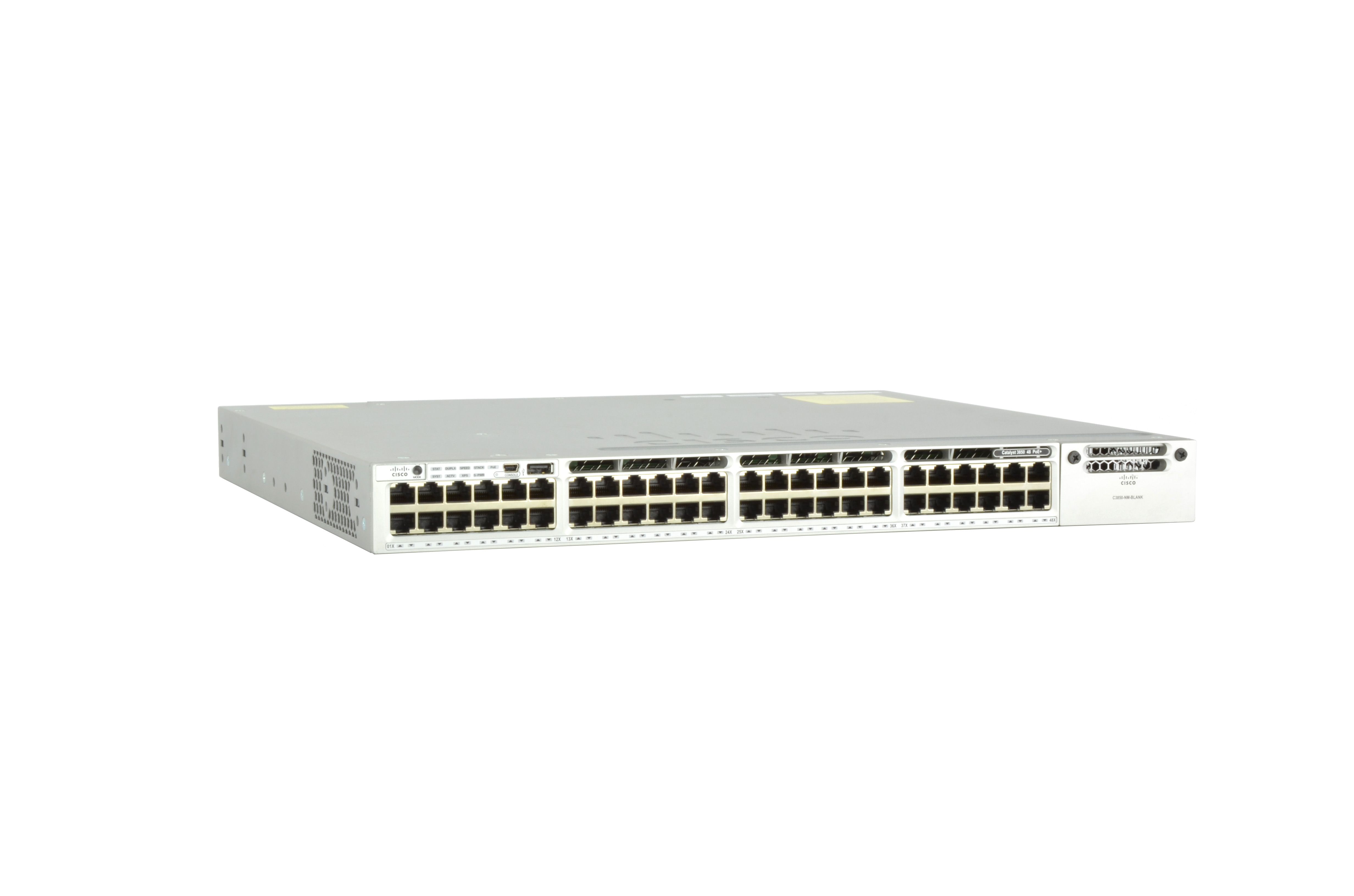 WS-C3850-48F-L - Cisco Catalyst Switch, 48 x 10/100/1000 (PoE+)
