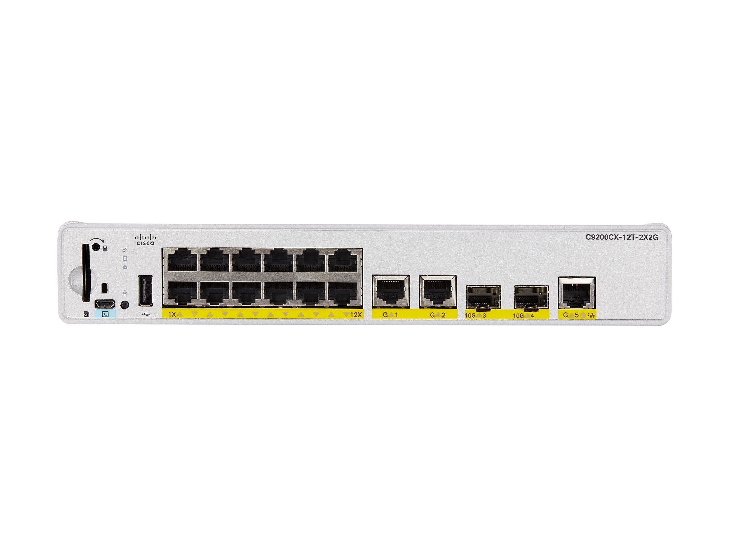 C9200CX-12T-2X2G-A - Conmutador Cisco Catalyst 9200CX - 12 puertos - Gestionado L3
