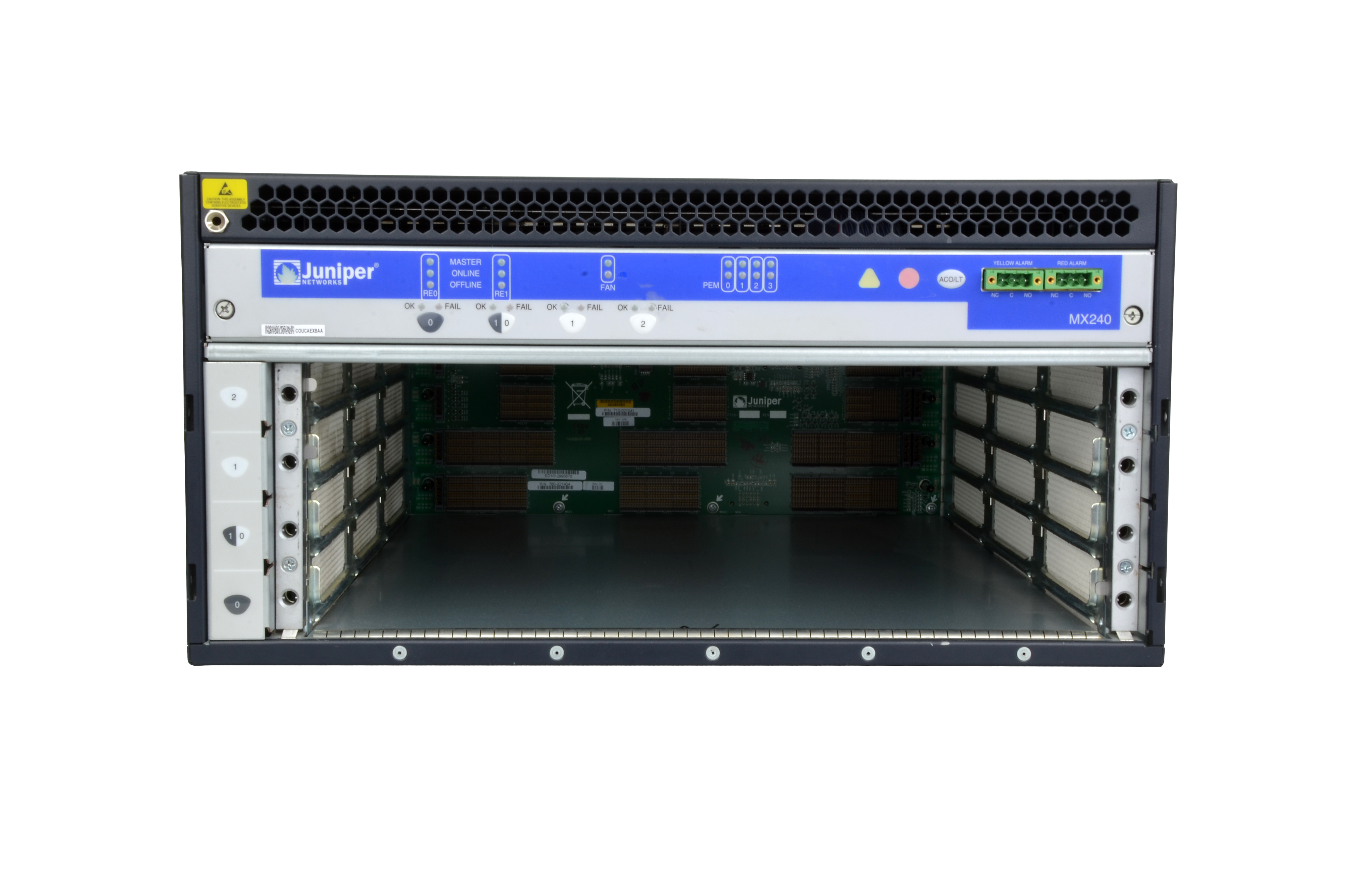 CHAS-BP3-MX240-S - Juniper MX-series MX240 - Unidad de expansión modular