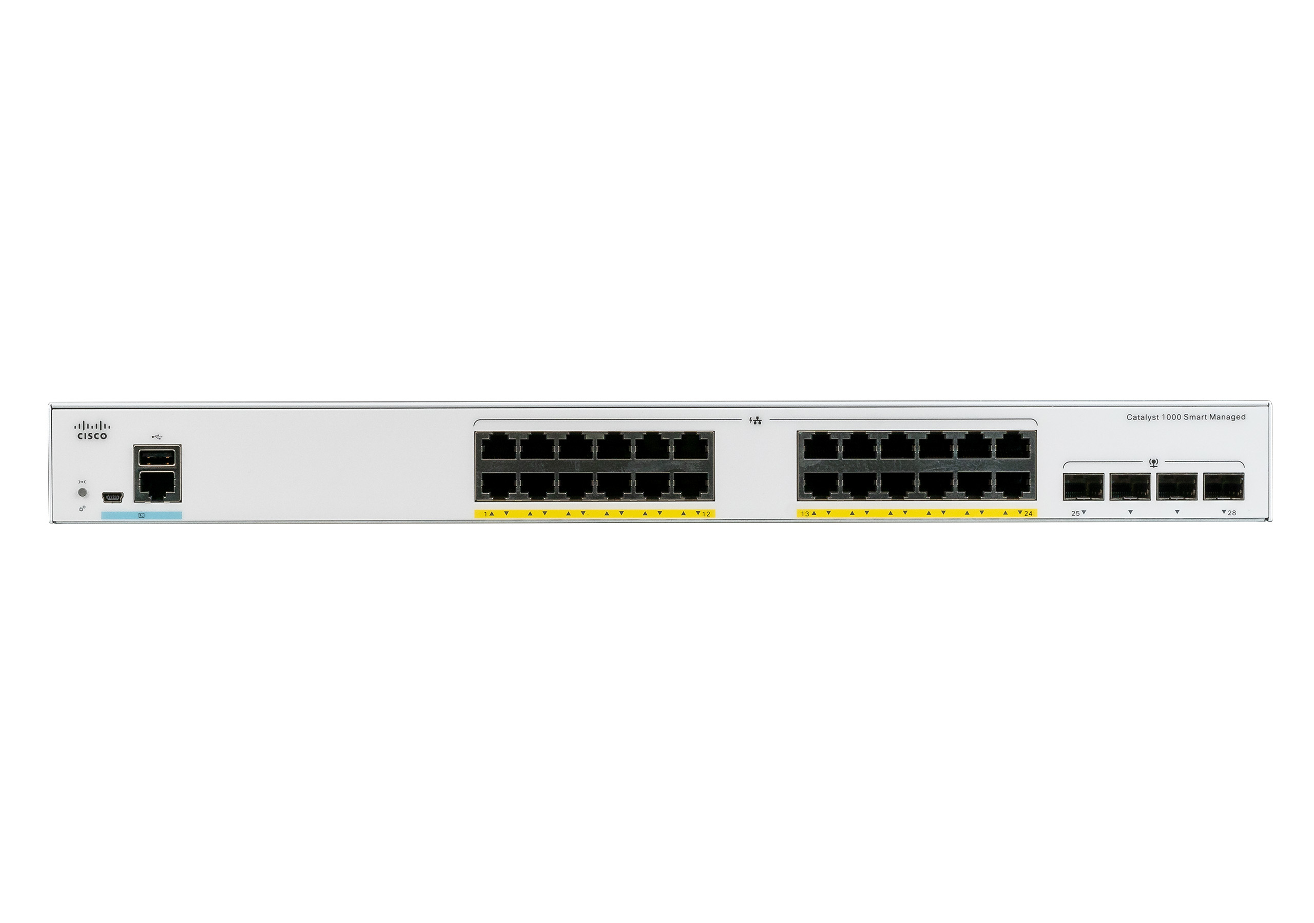 C1000-24T-4X-L - Cisco Catalyst 24 Port Gigabit Managed Switch with 4x 10G SFP+