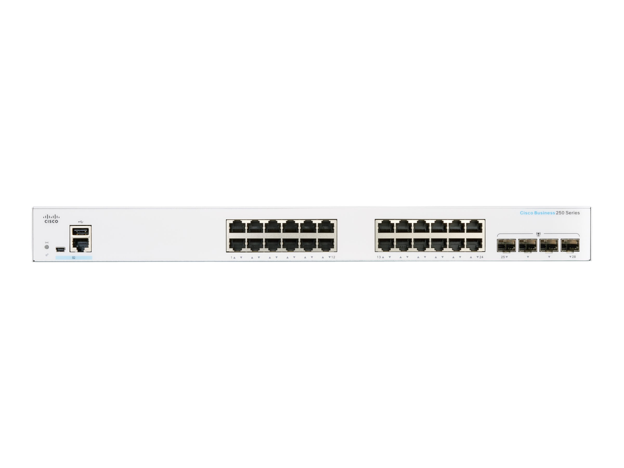 CBS250-24PP-4G-EU - Switch Cisco Business 250 - 24 porte - Gestito L3 - PoE+