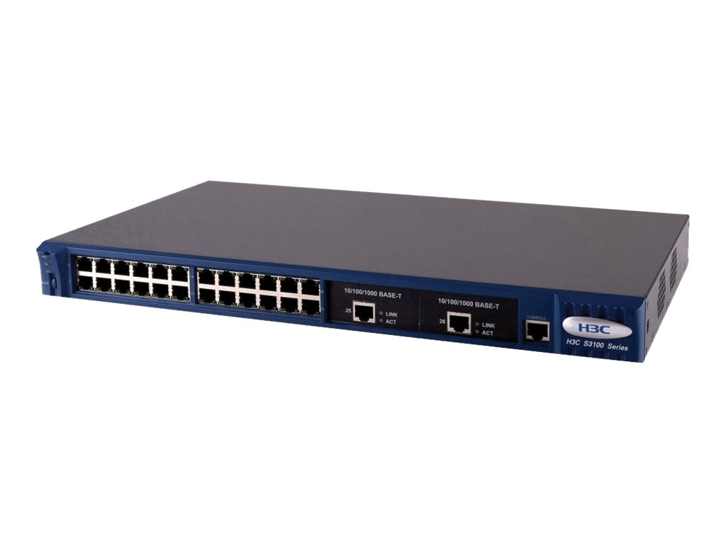 JD306A - HPE 3100-24 SI Switch - Switch - L3 - managed