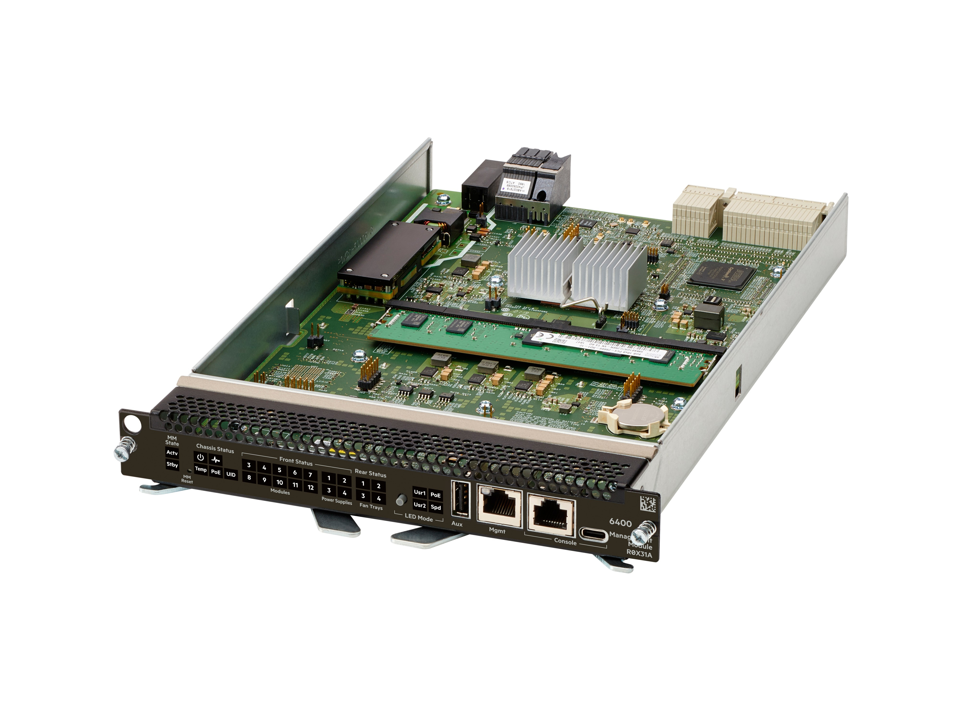 R0X31A - HPE Aruba 6400 Management Module - Dispositivo di gestione della rete