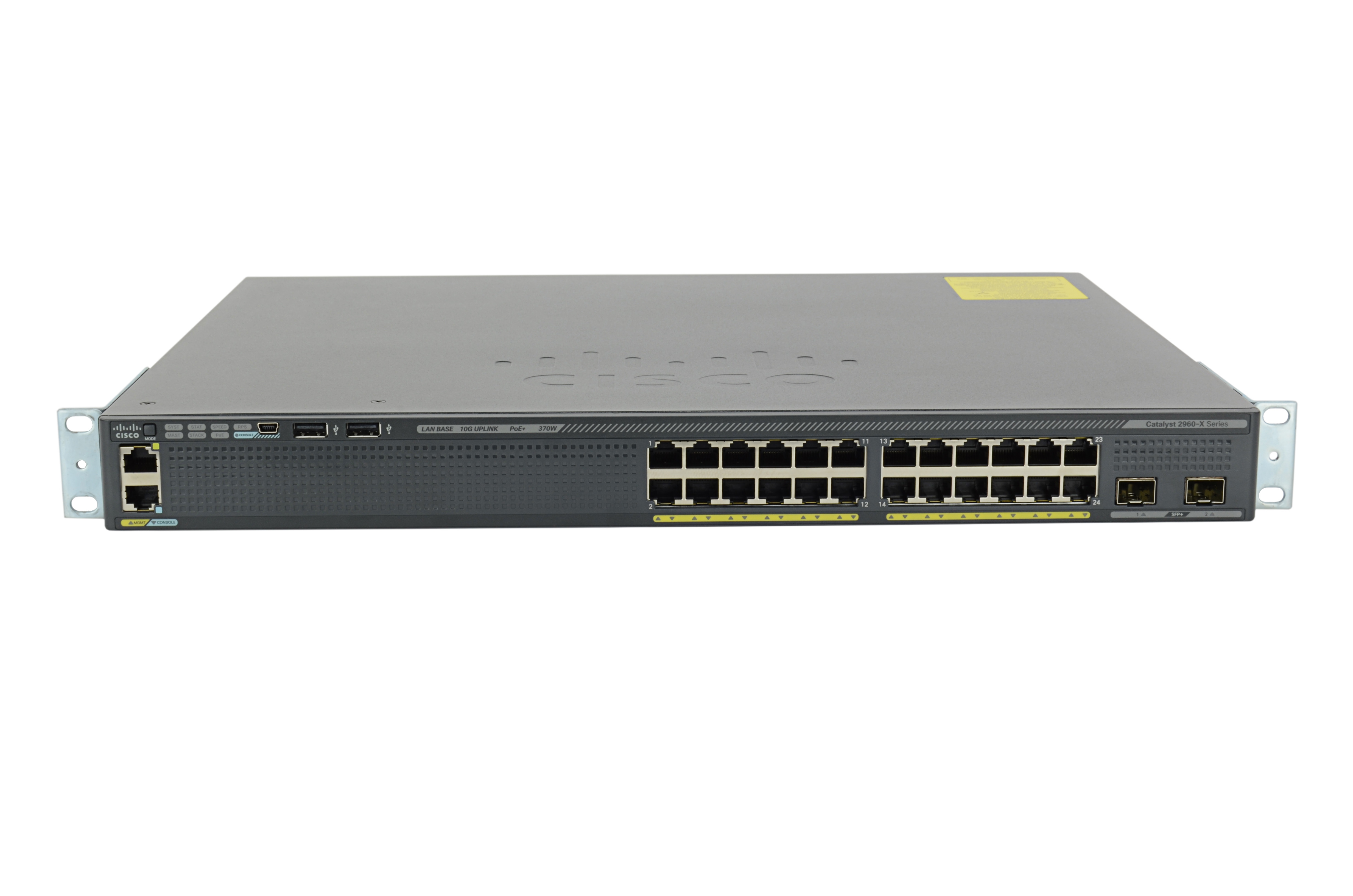 WS-C2960X-24PD-L - Conmutador Cisco Catalyst 2960X - 24 puertos - Gestionado de capa 2 - PoE+