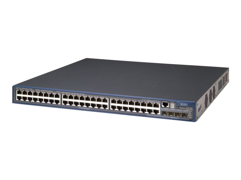 JD011A - HPE 4800-48G-PoE Switch - Switch - L4 - managed - 48 x 10/100/1000 (PoE)
