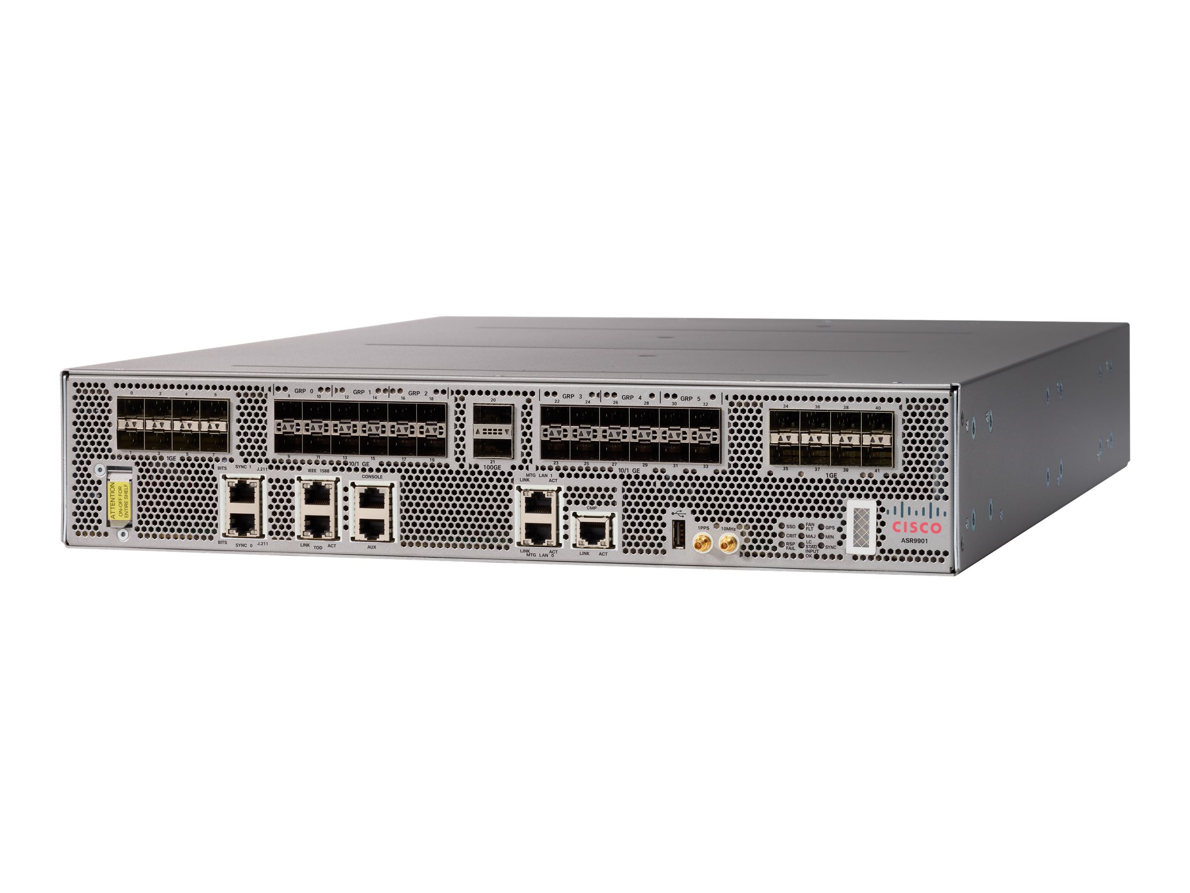 ASR-9901 – Cisco ASR 9901 – 100GbE router – front-to-rear airflow