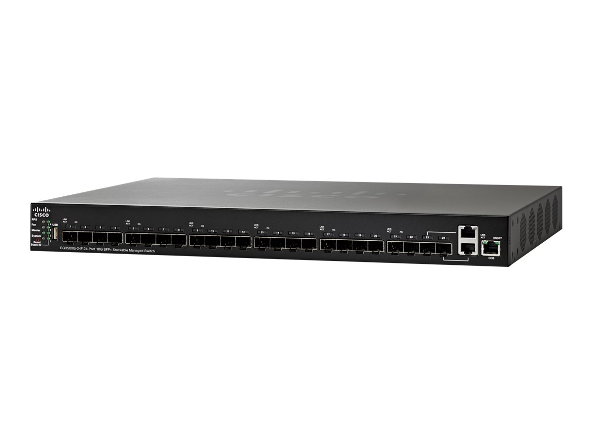 SG350XG-24F-K9-EU - Commutateur Cisco Business 350 - 24 ports - Géré L2