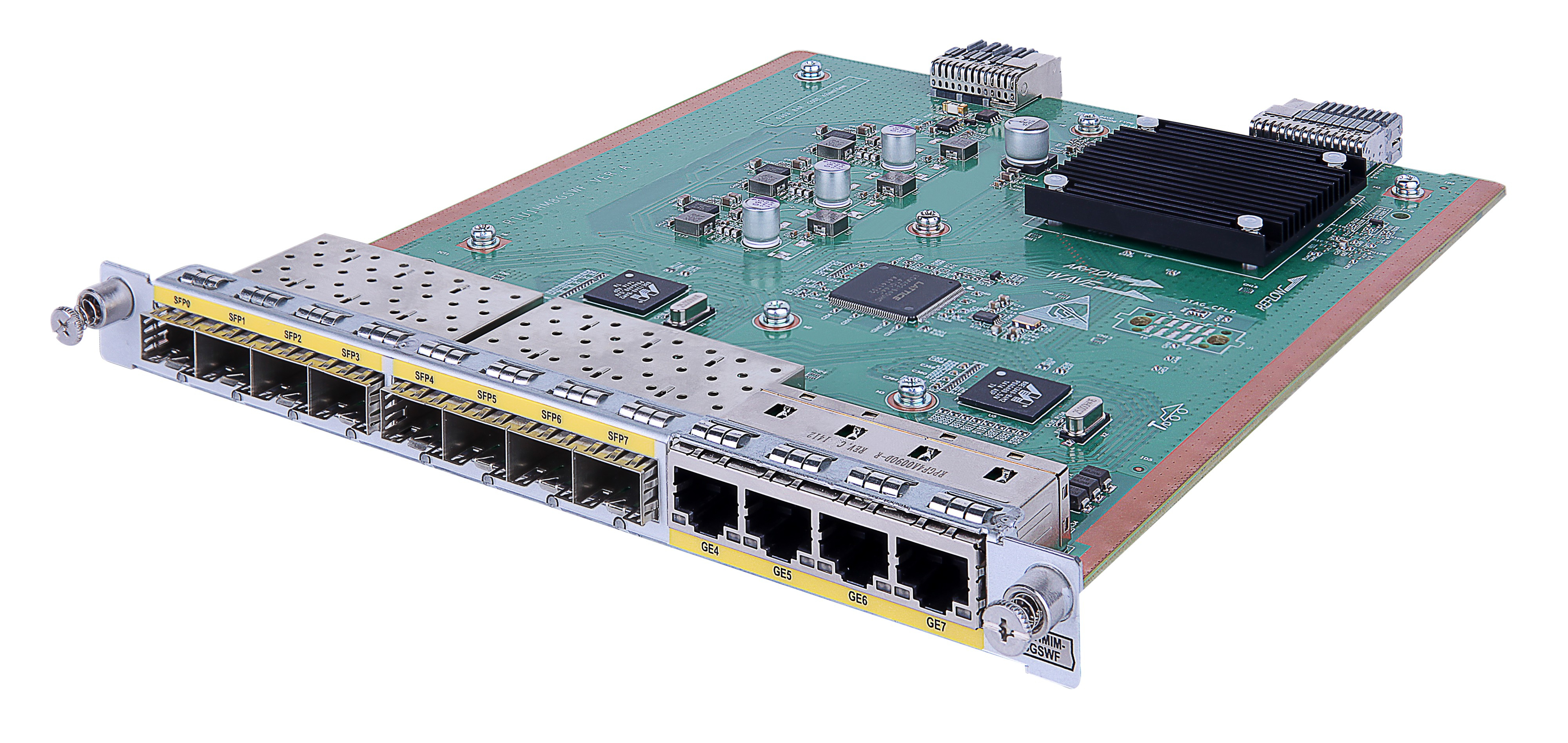 JH238A - HPE Module d'extension - HMIM - 100Base-FX/1000Base-X x 8 + 1000Base-T x 4