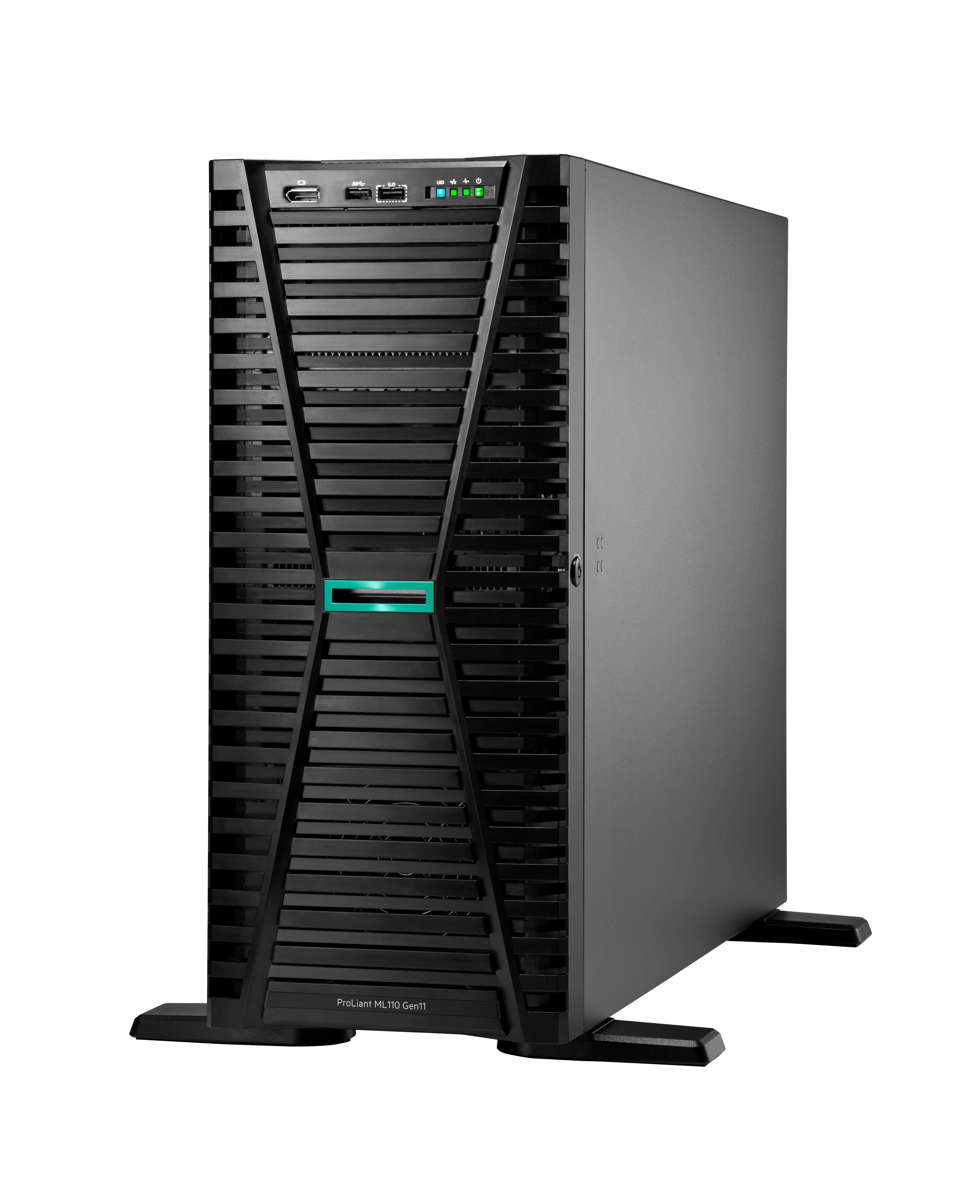 P85581-425 - HPE ProLiant ML110 Gen11 - Server - Tower - 4.5U - 1-Weg - 1 x Xeon Silver 4510 / 2.4 GHz - RAM 64 GB - SATA/SAS/NVMe - Hot-Swap 6.4 cm (2.5")