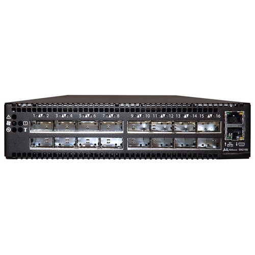 MSN2100-CB2R - Mellanox Technologies MSN2100-CB2R, Managed, 100 Gigabit Ethernet, Rack-Einbau, 1U