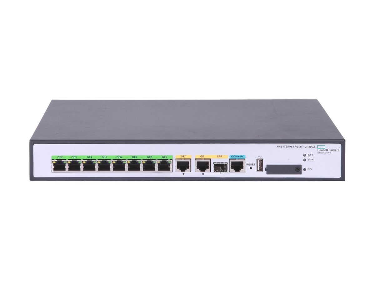 R8V33A - HPE FlexNetwork MSR1002X Router 4-port switch