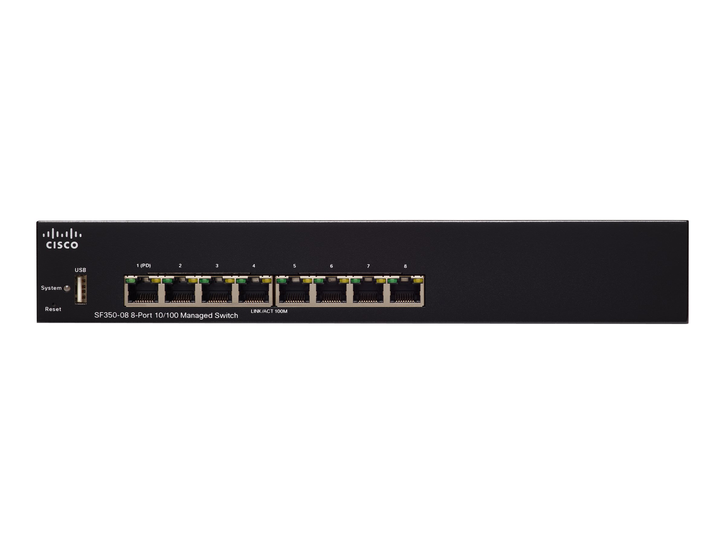 SF350-08-K9-EU - Commutateur Cisco Business 350 - 8 ports - Géré L3