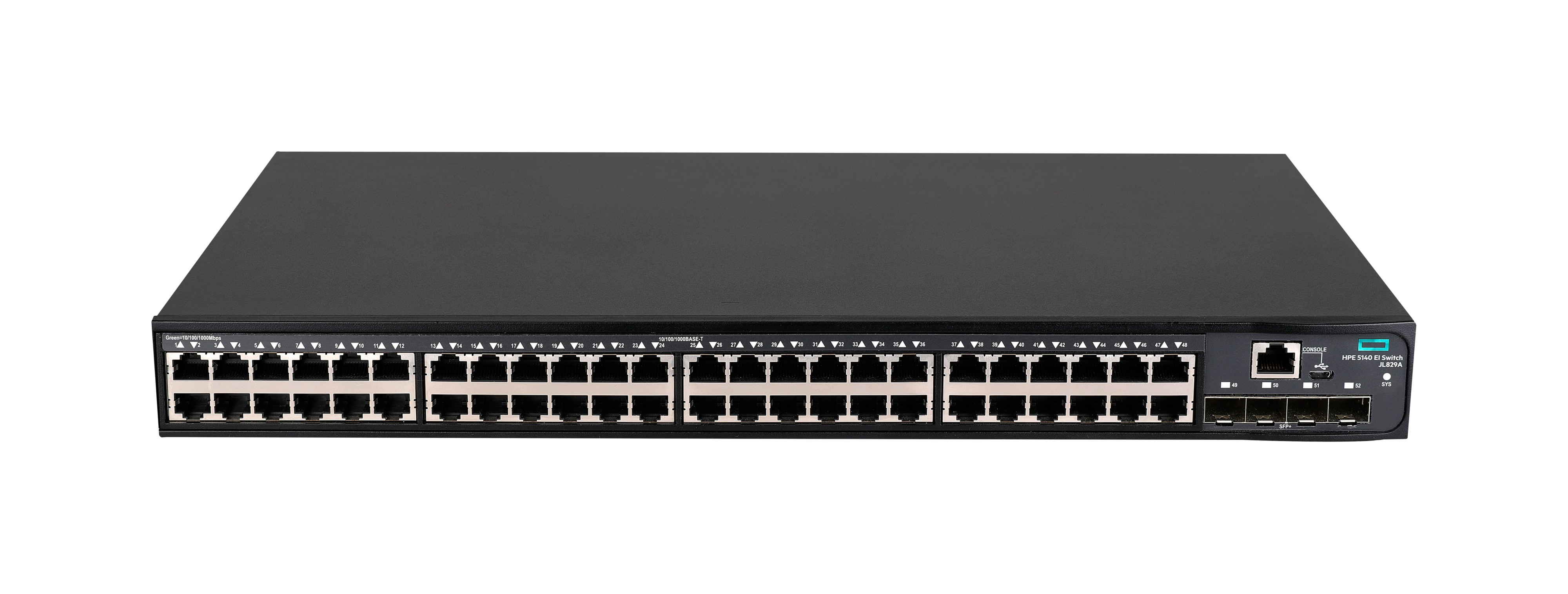 JL829A - HPE FlexNetwork 5140 48G 4SFP+ EI - Switch - L3