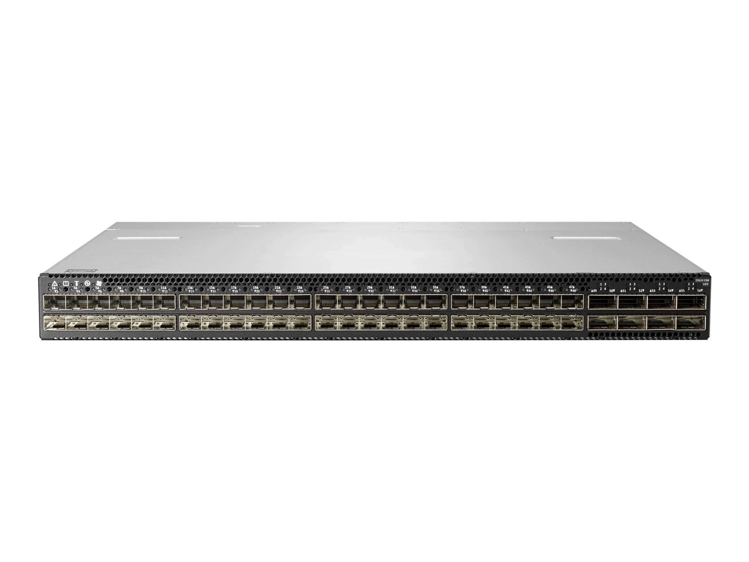 880643-001 - HPE SN2410M 25GbE 24SFP28 4QSFP28 920W Switch - M-Series - Switch - managed - 24 x 10/25 Gigabit SFP28 + 4 x 100 Gigabit QSFP28 (Uplink)