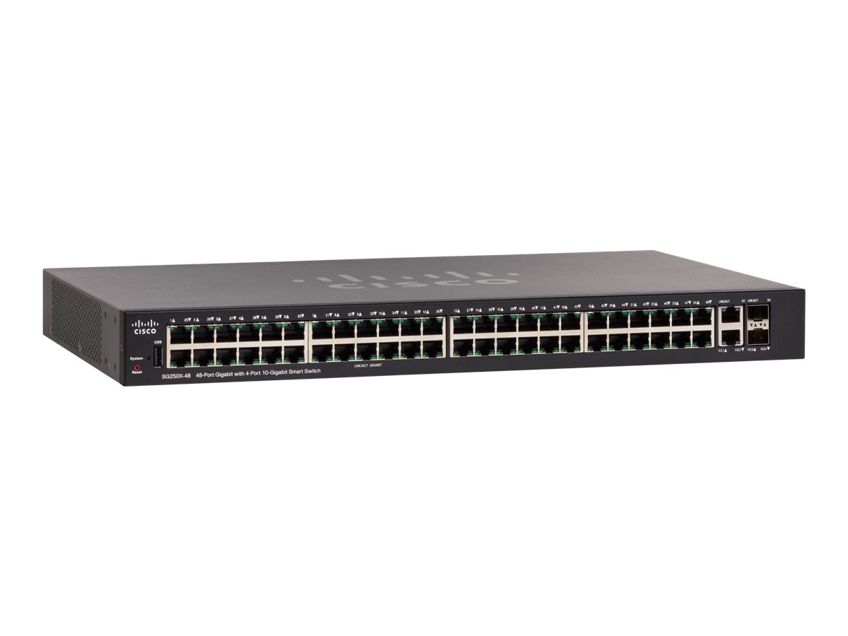 SG250X-48-K9-EU - Switch Cisco Business 250 - 48 porte - Gestito L3