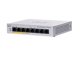 CBS110-8PP-D-EU - Conmutador Cisco Business 110 - 8 puertos - No gestionado - PoE