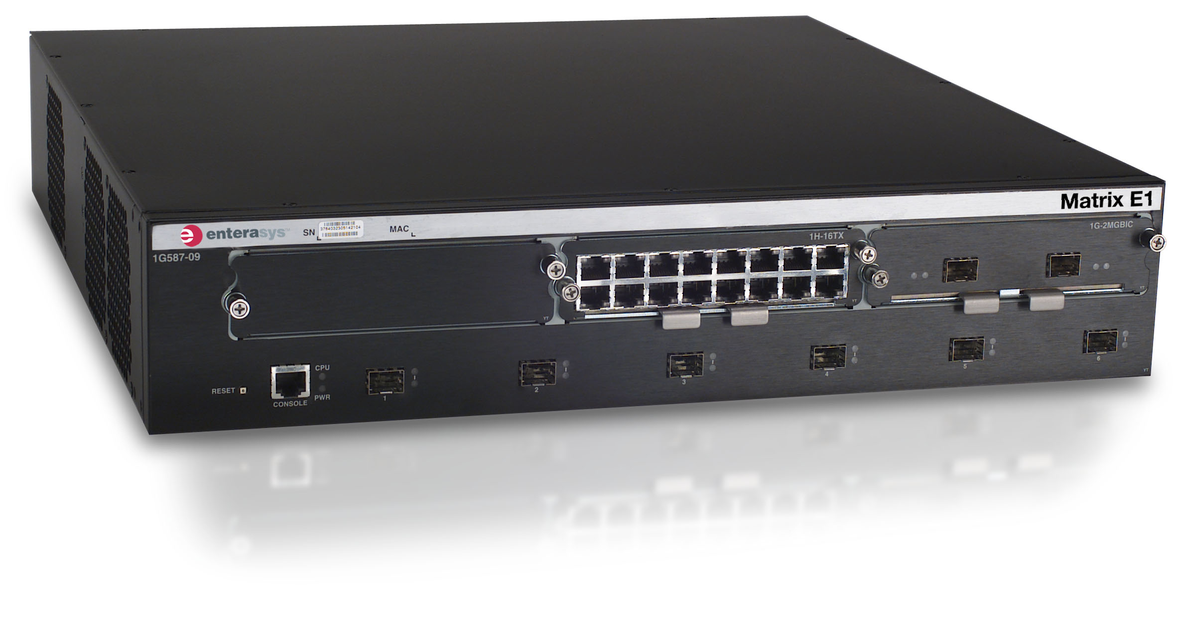 1G587-09 - Enterasys Matrix E1 Gigabit Distribution Switch