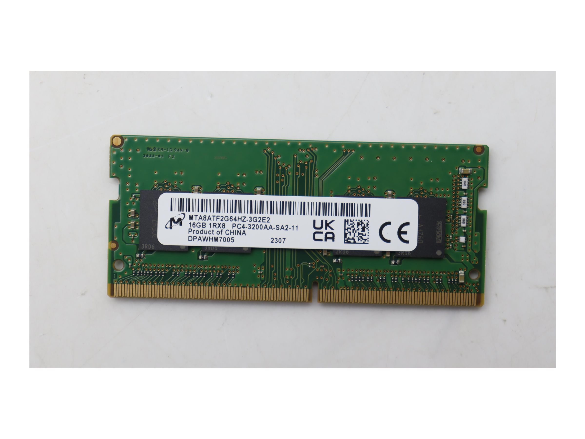 5M30Z71651 - Lenovo Micron - DDR4 - Modul - 16 GB - SO DIMM 260-PIN