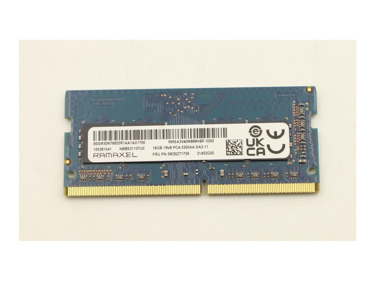 5M30Z71709 - Lenovo Ramaxel - DDR4 - Modul - 16 GB - SO DIMM 260-PIN