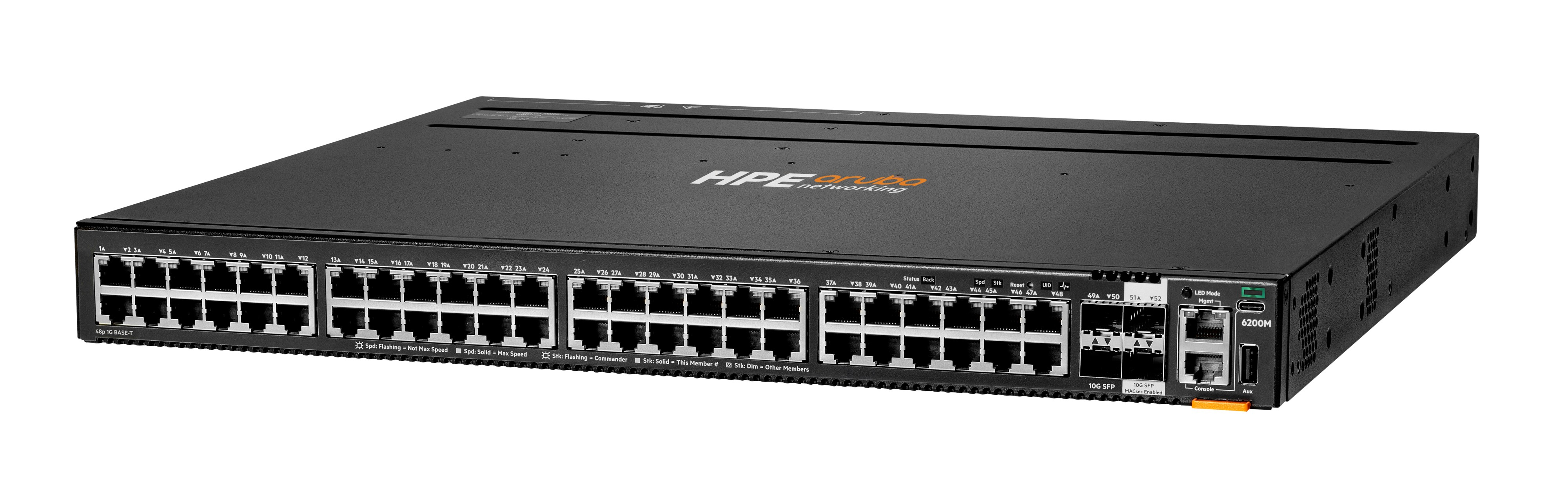 R8Q69A - Switch HPE Aruba CX 6200 - 48 puertos - Gestionado L3
